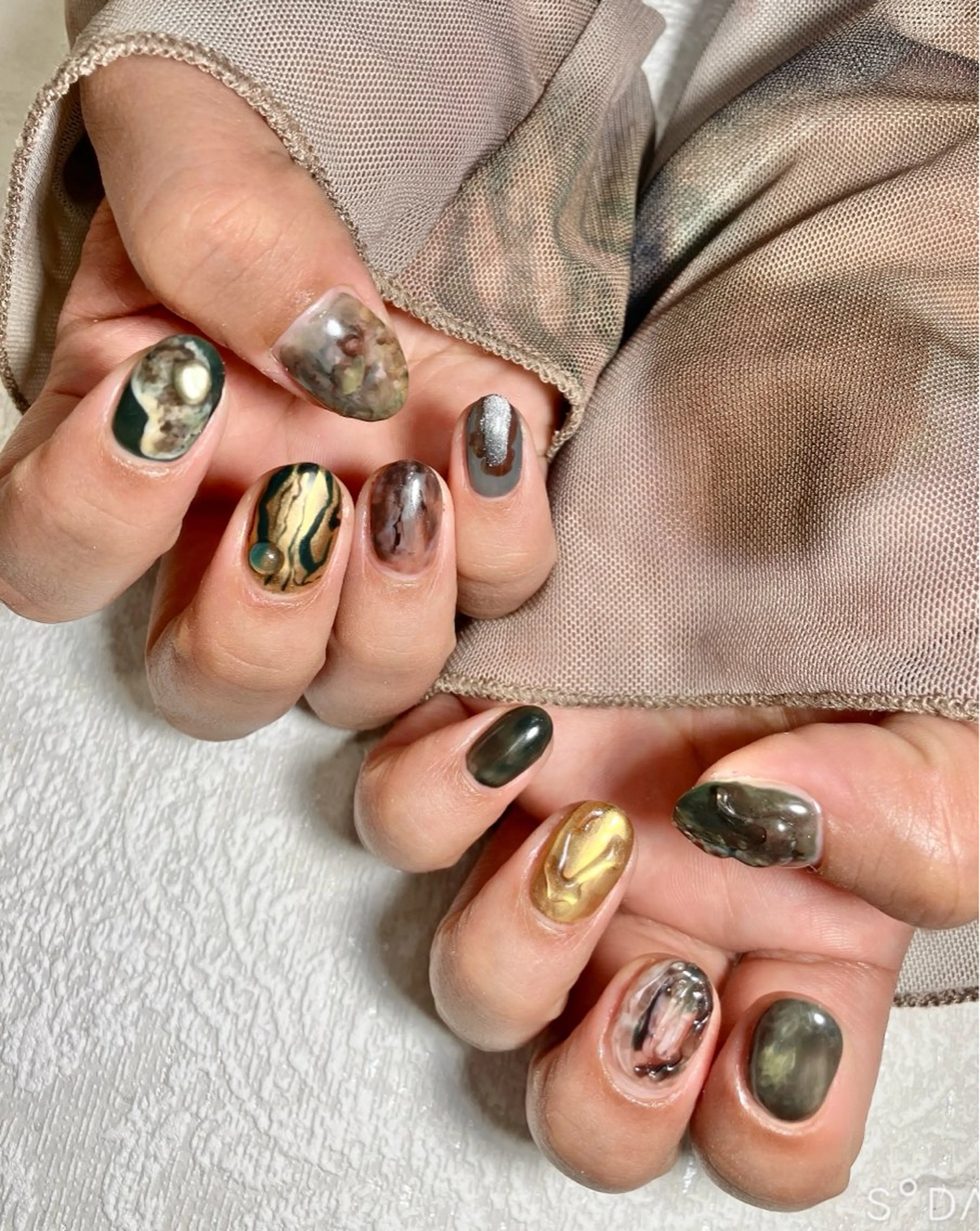 ネイル Liennail 持込デザインやり放題のネイルデザイン