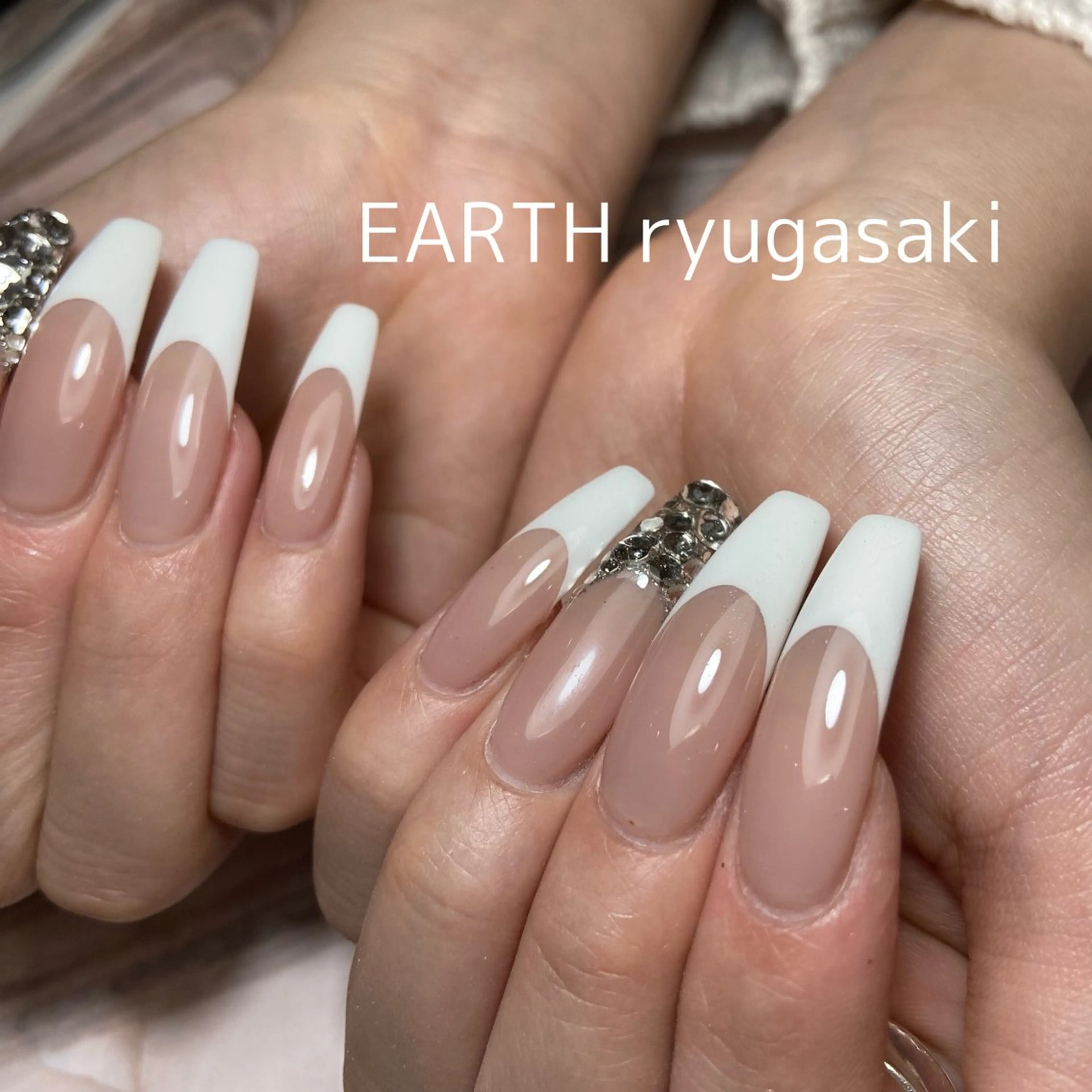 ネイル hair&make EARTH coiffure beaute 龍ケ崎店所属・tomita ayakaのネイルデザイン