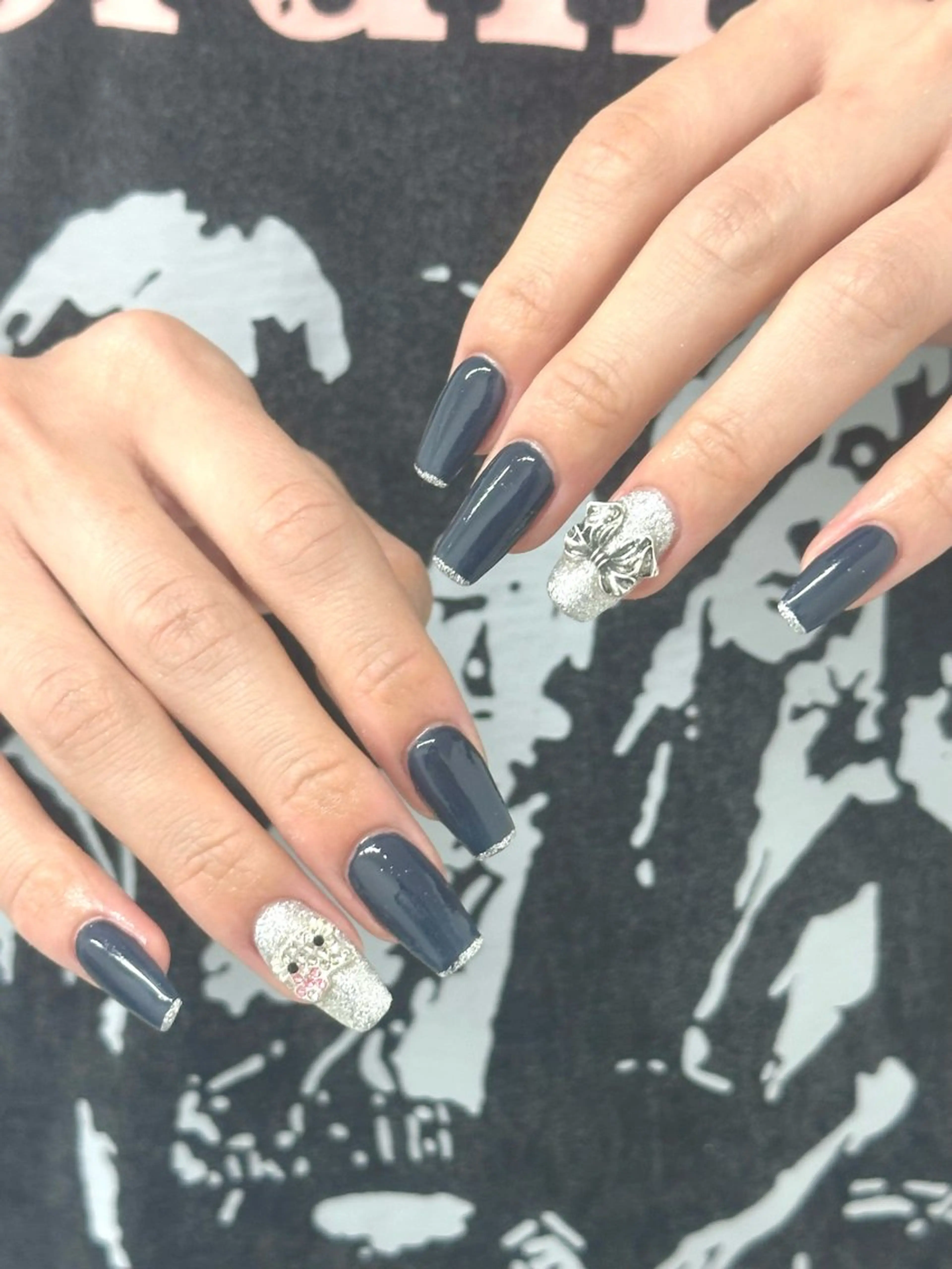 ネイル ハンドネイル 𝐦𝐢𝐲𝐮/韓 国𝐲𝟐𝐤ネイルのネイルデザイン