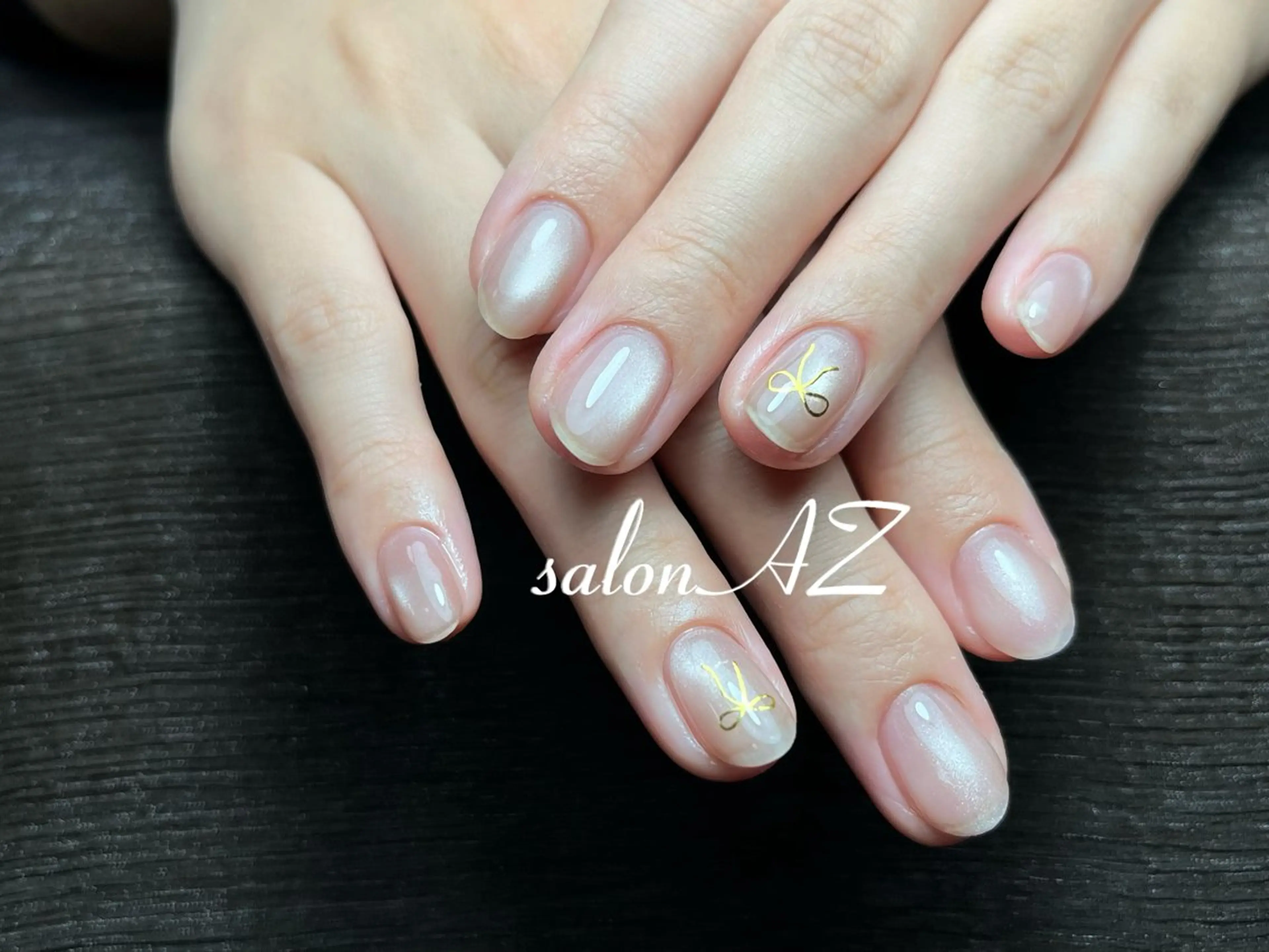 ネイル アートネイル 長さ出し フットネイル フレンチネイル ジェルネイル salon AZのネイルデザイン