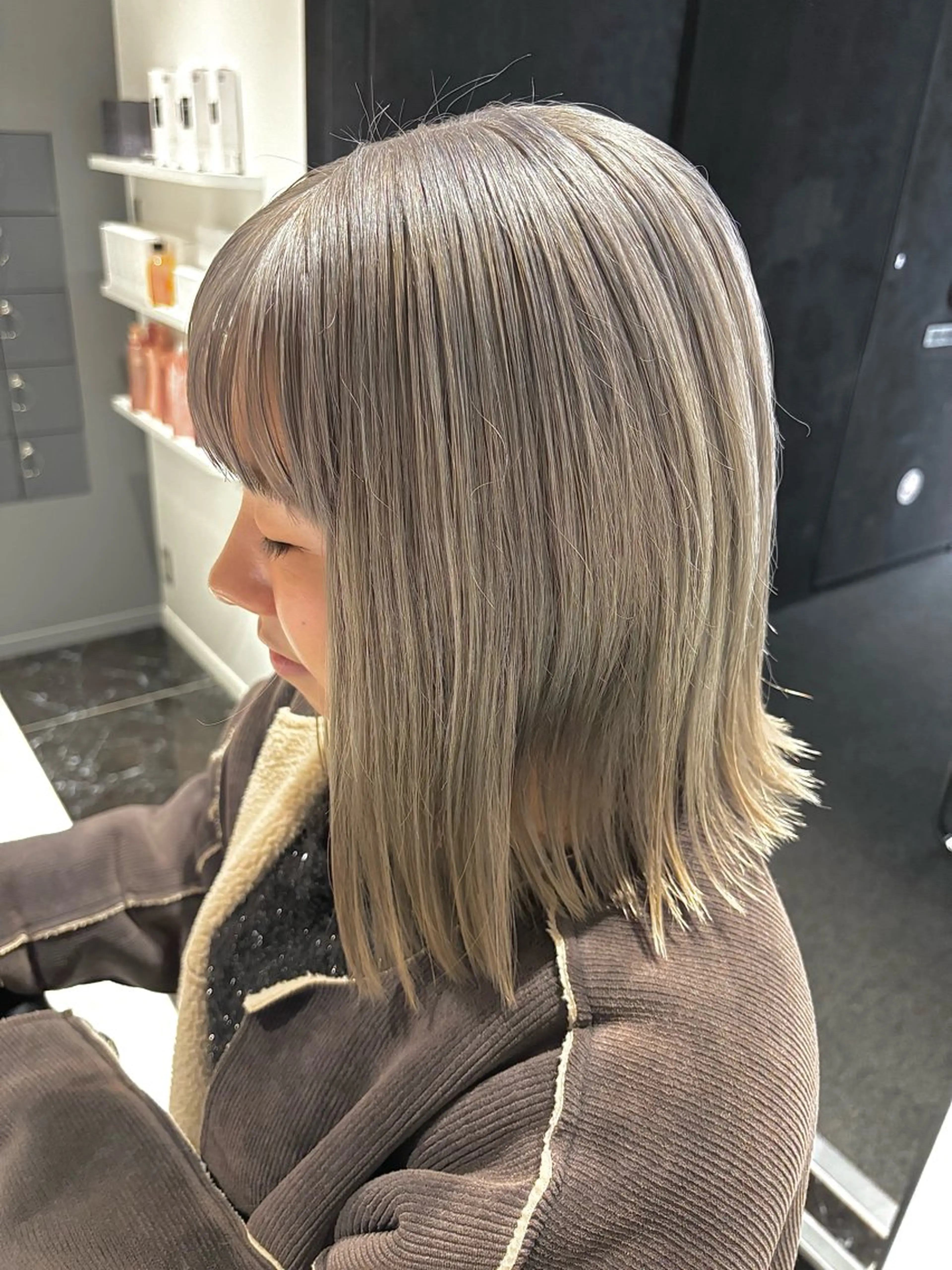 ミディアム カラー 小嶋 薫 ✨無料カットモデル✨のヘアスタイル