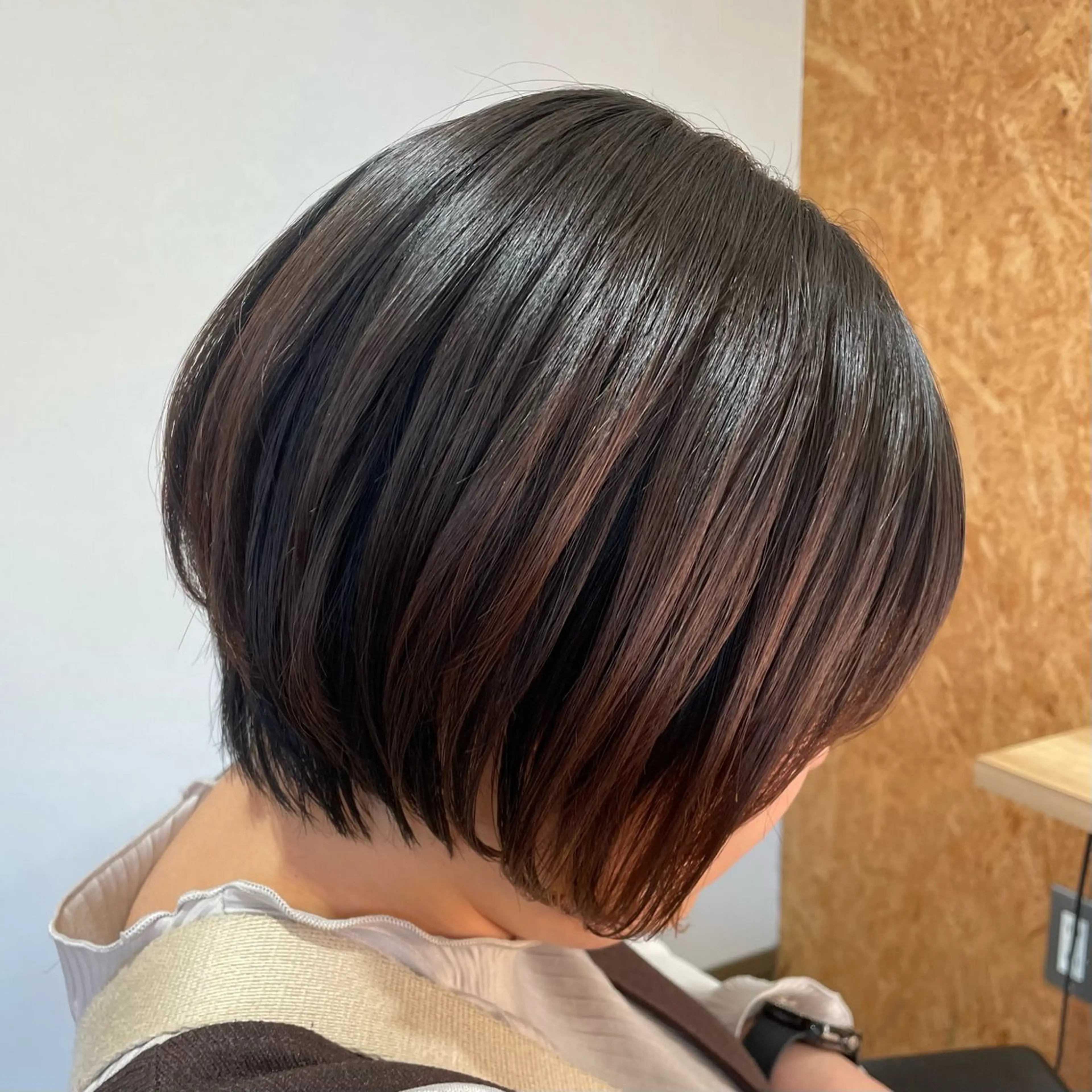 ショート ショートボブ ボブ ショートヘア FRANK所属・こいけ みきののヘアスタイル