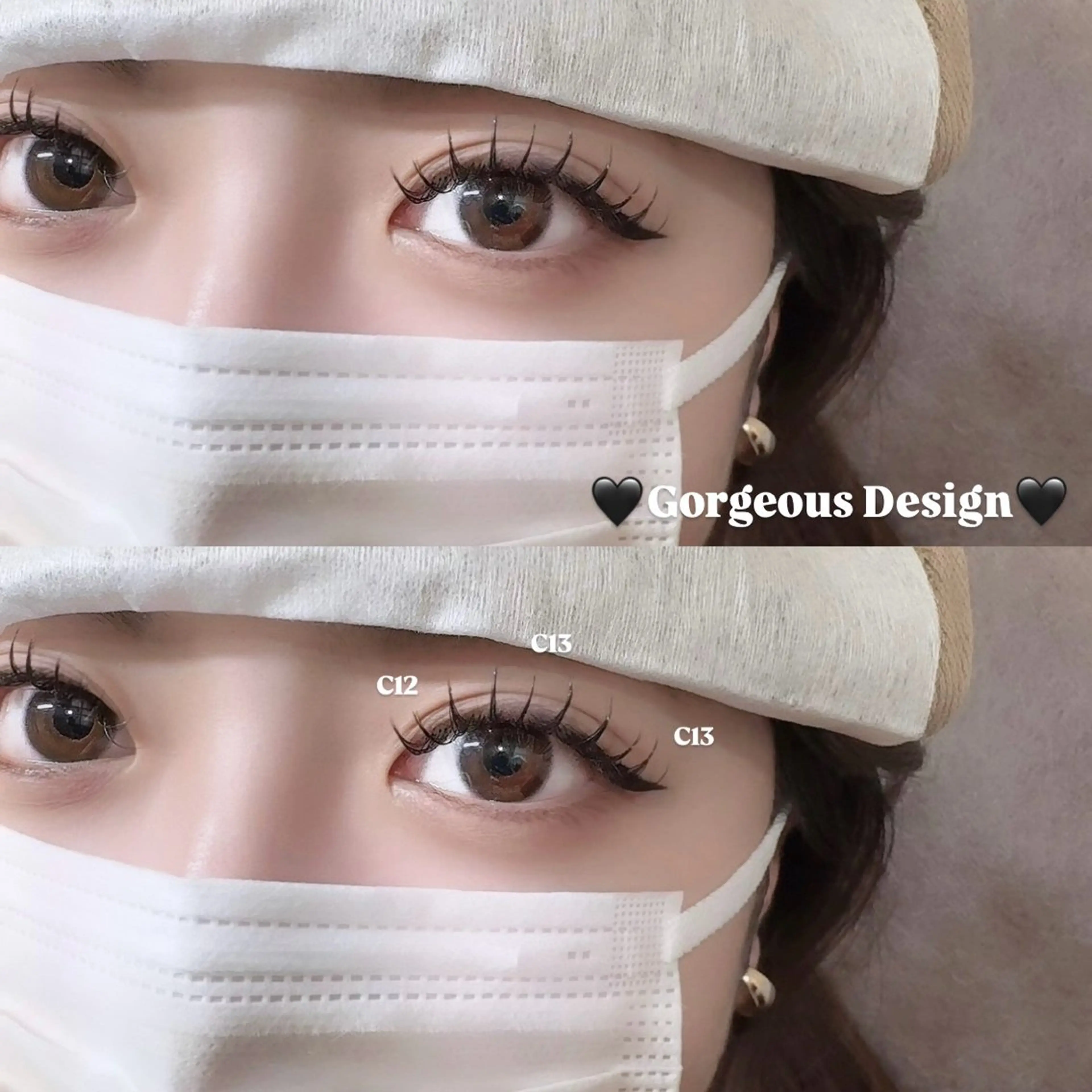 マツエク・マツパ Cカール シルク RECARO 札幌大通店【レカロ】所属・野﨑 琴音のマツエク・マツパデザイン