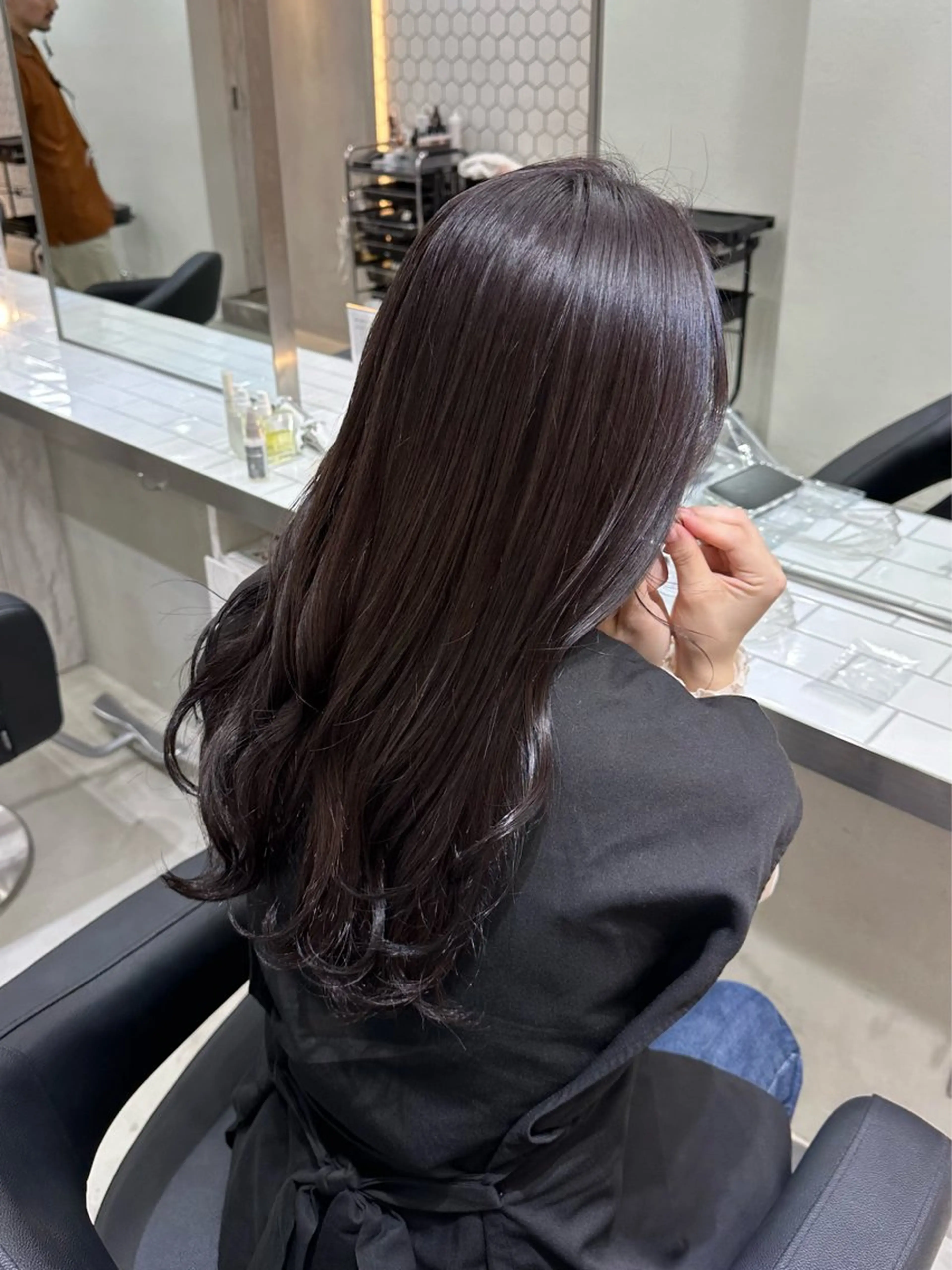 ロング カラー 銀座/ヘアセット シマムラ ミホのヘアスタイル