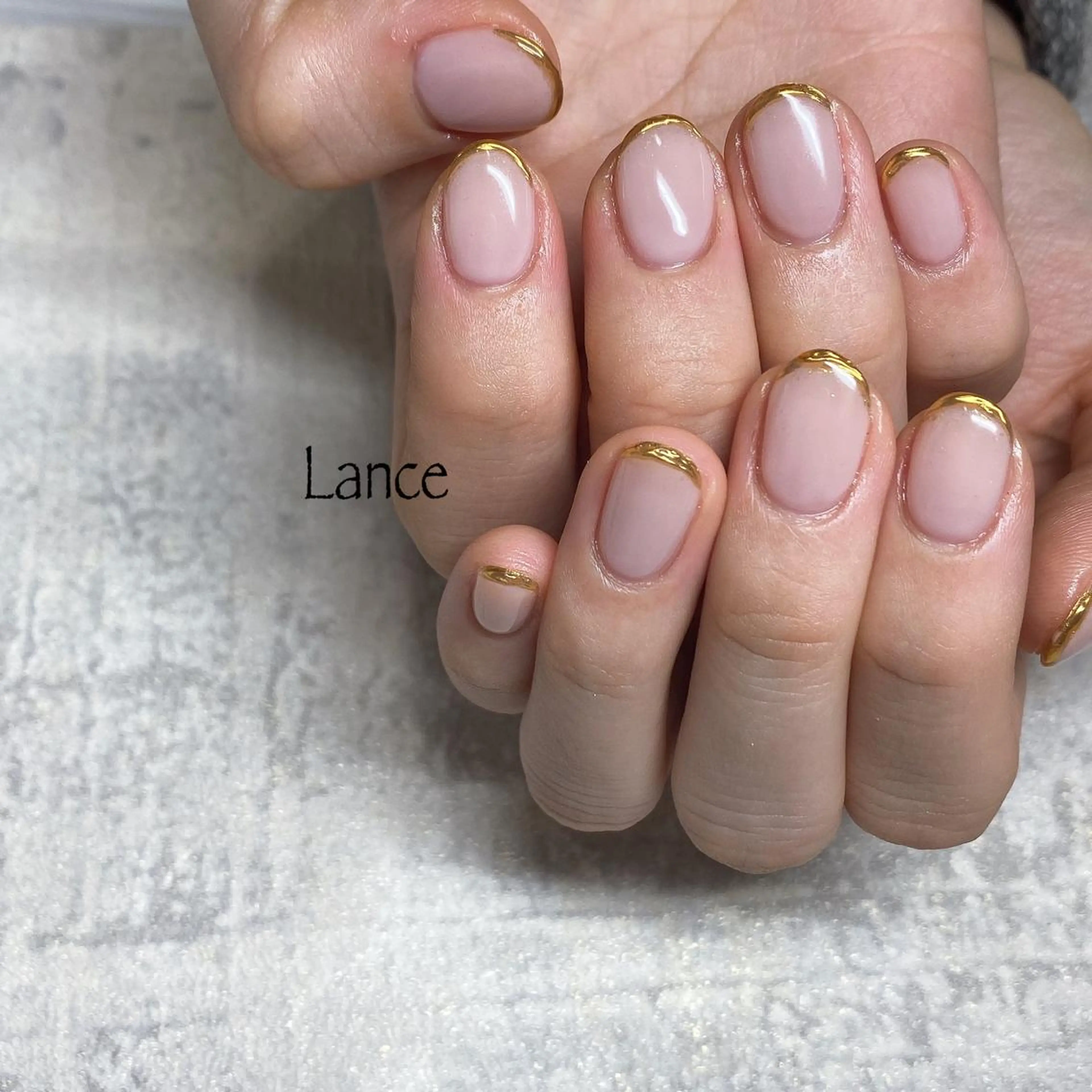 ミディアム ハンドネイル Lance nailのネイルデザイン