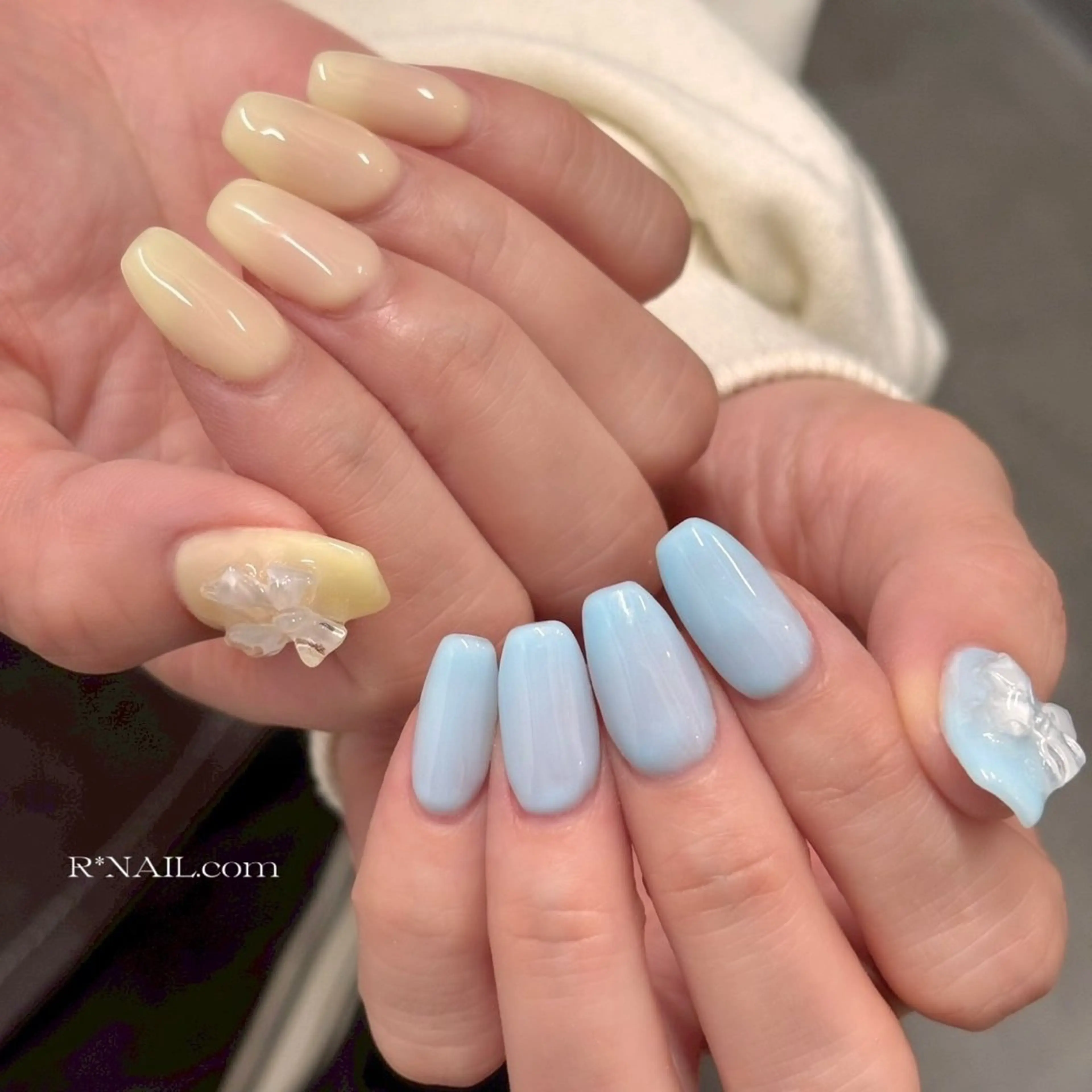 ネイル ワンカラーネイル シンプルネイル ハンドネイル Riona / R*NAIL.comのネイルデザイン