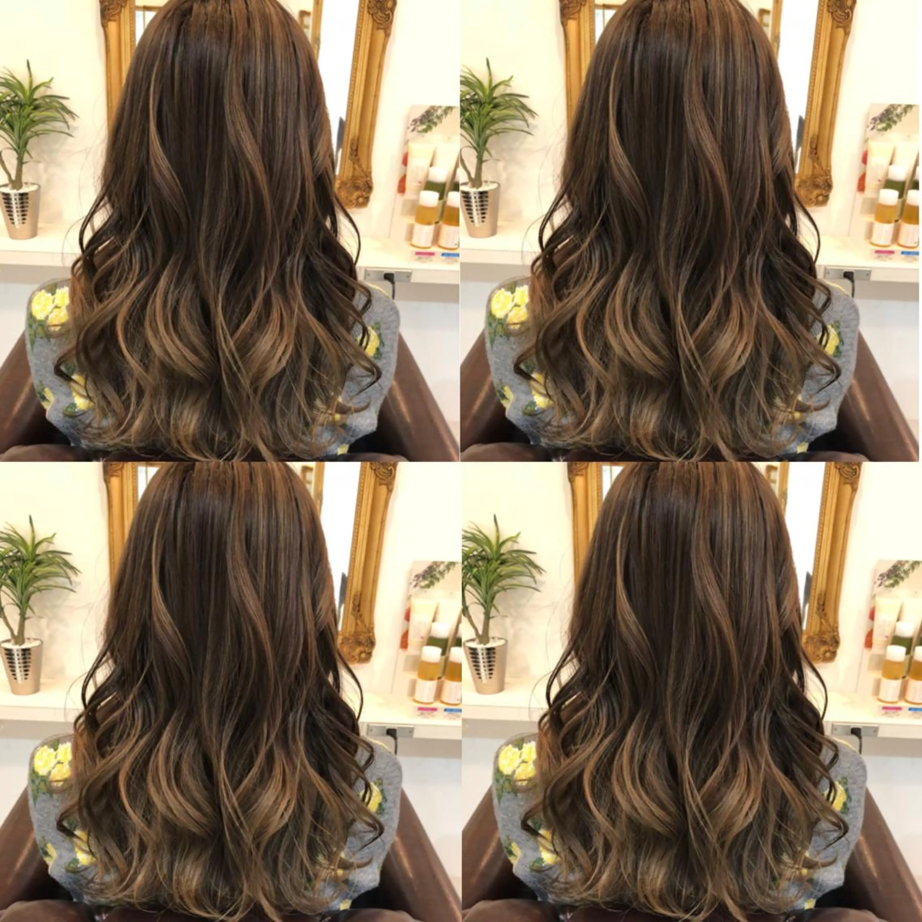 ロング カラー ヘアアレンジ 🦋韓国ヘア 坂本 菜摘🦋のヘアスタイル