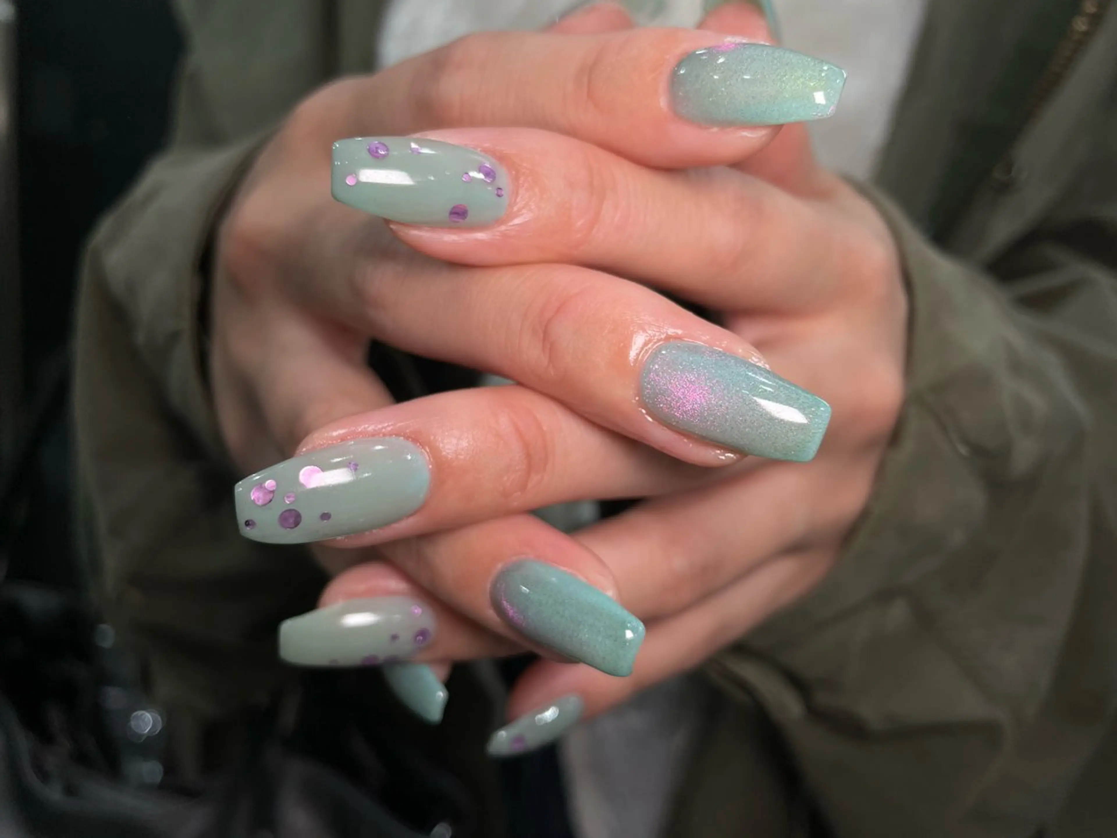 ネイル ハンドネイル Cleo 名古屋駅店 🖤Seraのネイルデザイン