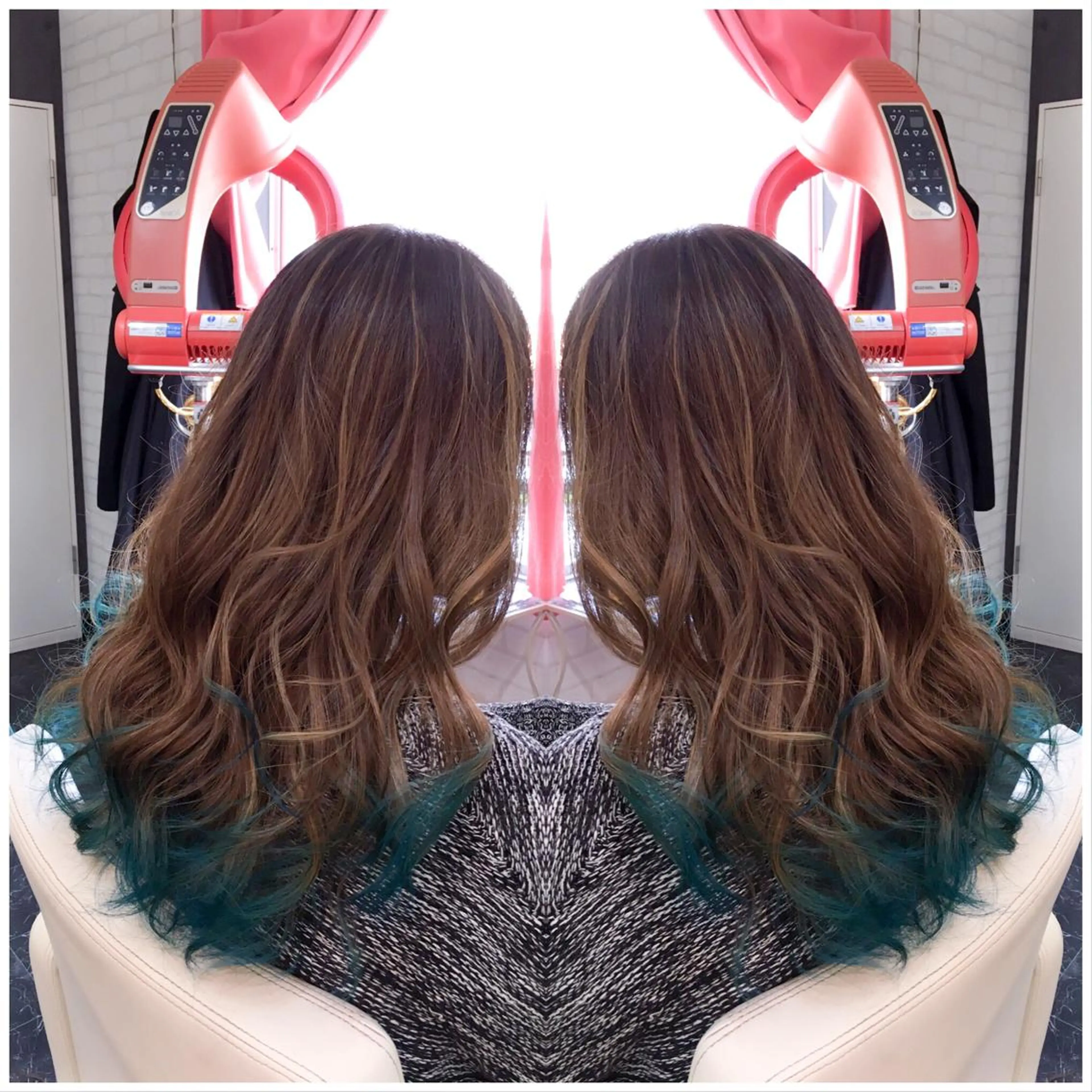 ロング カラー ヘアアレンジ Kimura Shinyaのヘアスタイル