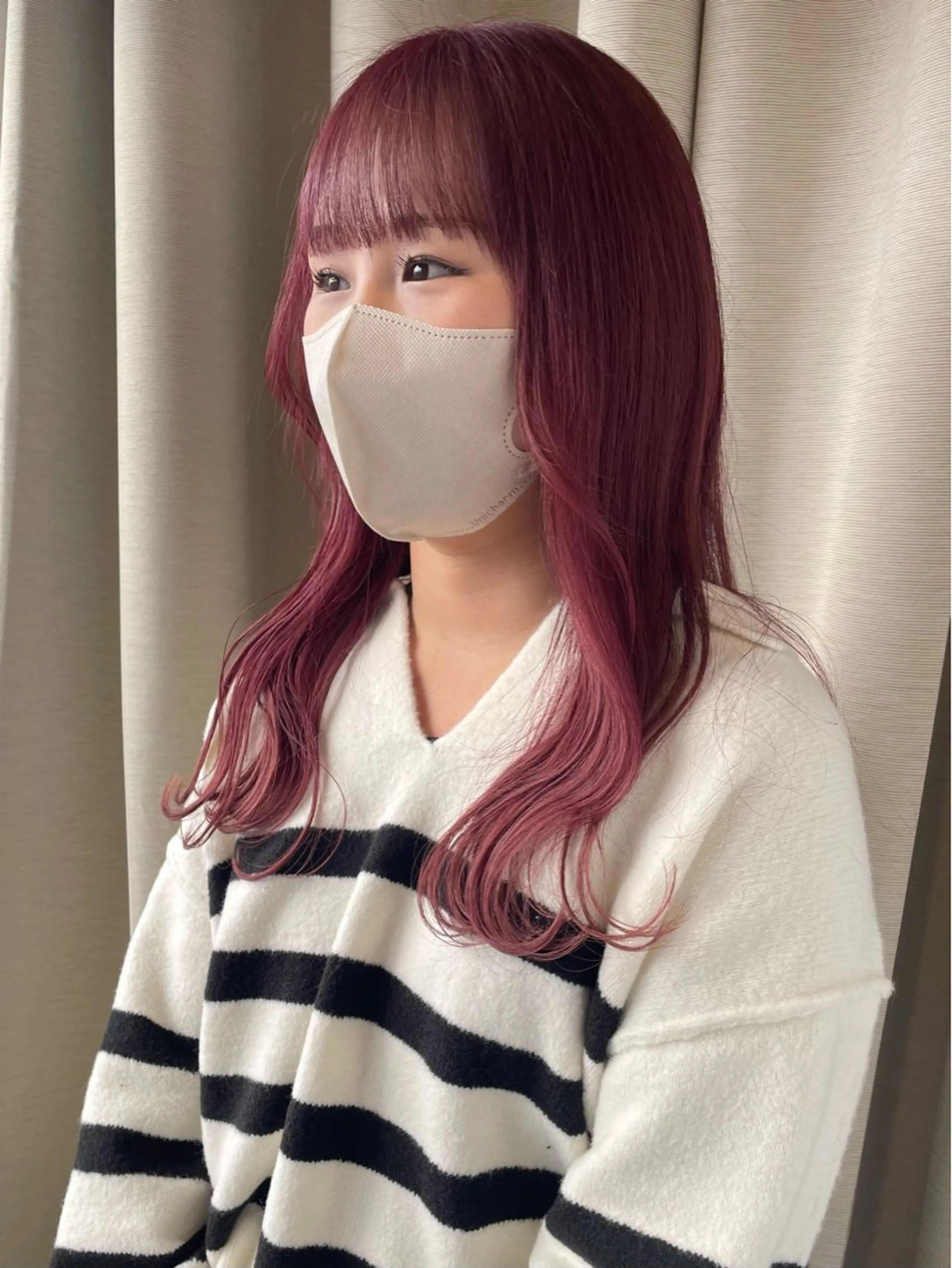 ロング カラー ヘアカラー トリートメント cocoluana(ココルアナ)所属・韓国風ヘア専門 🇰🇷Noaのヘアスタイル
