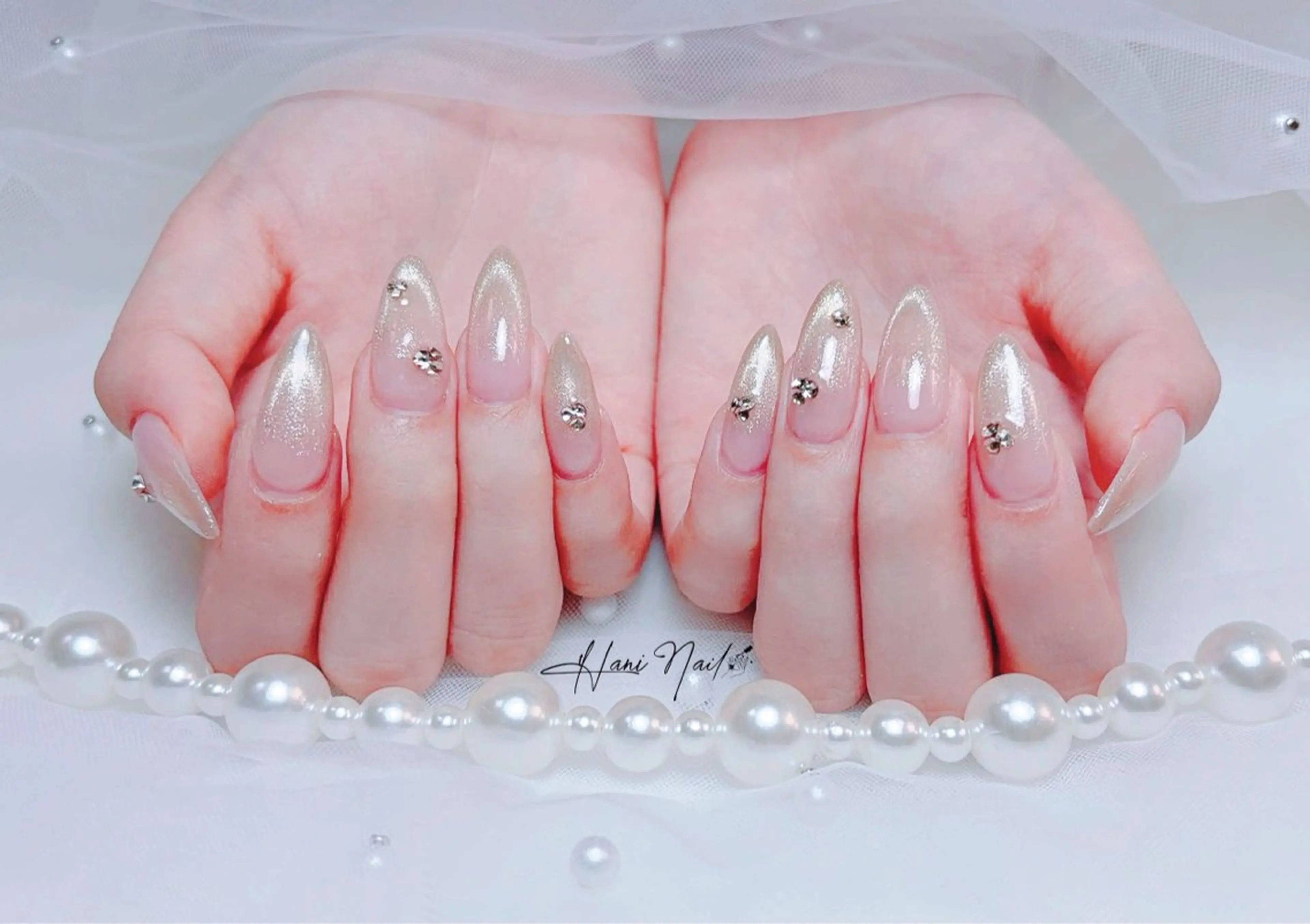 ショート ハンドネイル Hani Nail 三ノ宮【ハニネイル】所属・Hani Nail 【ハニネイル】のネイルデザイン