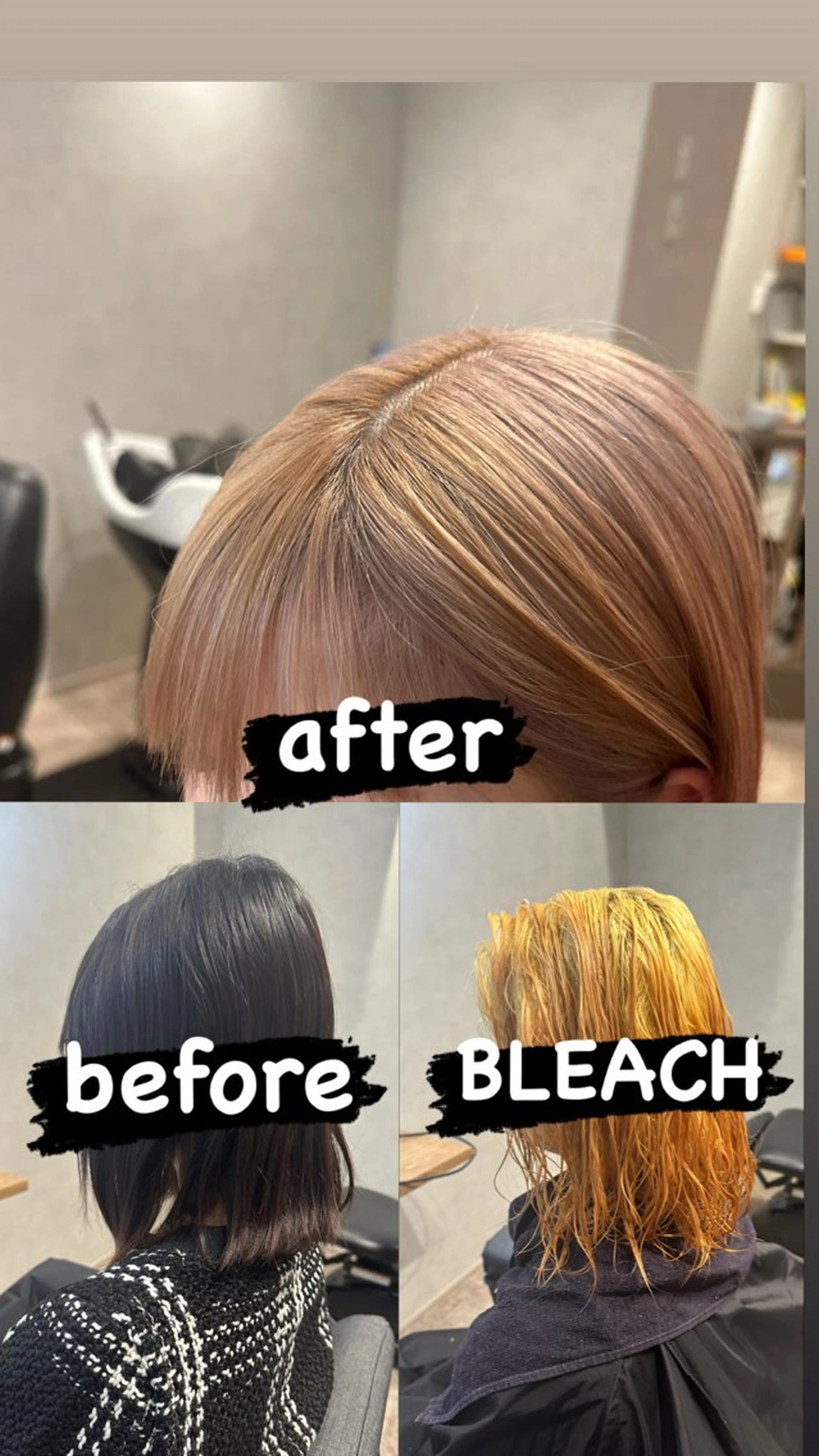 ミディアム カラー ヘアカラー トリートメント LIME HAIR DESIGN所属・髪質改善 LIME 長野駅のヘアスタイル