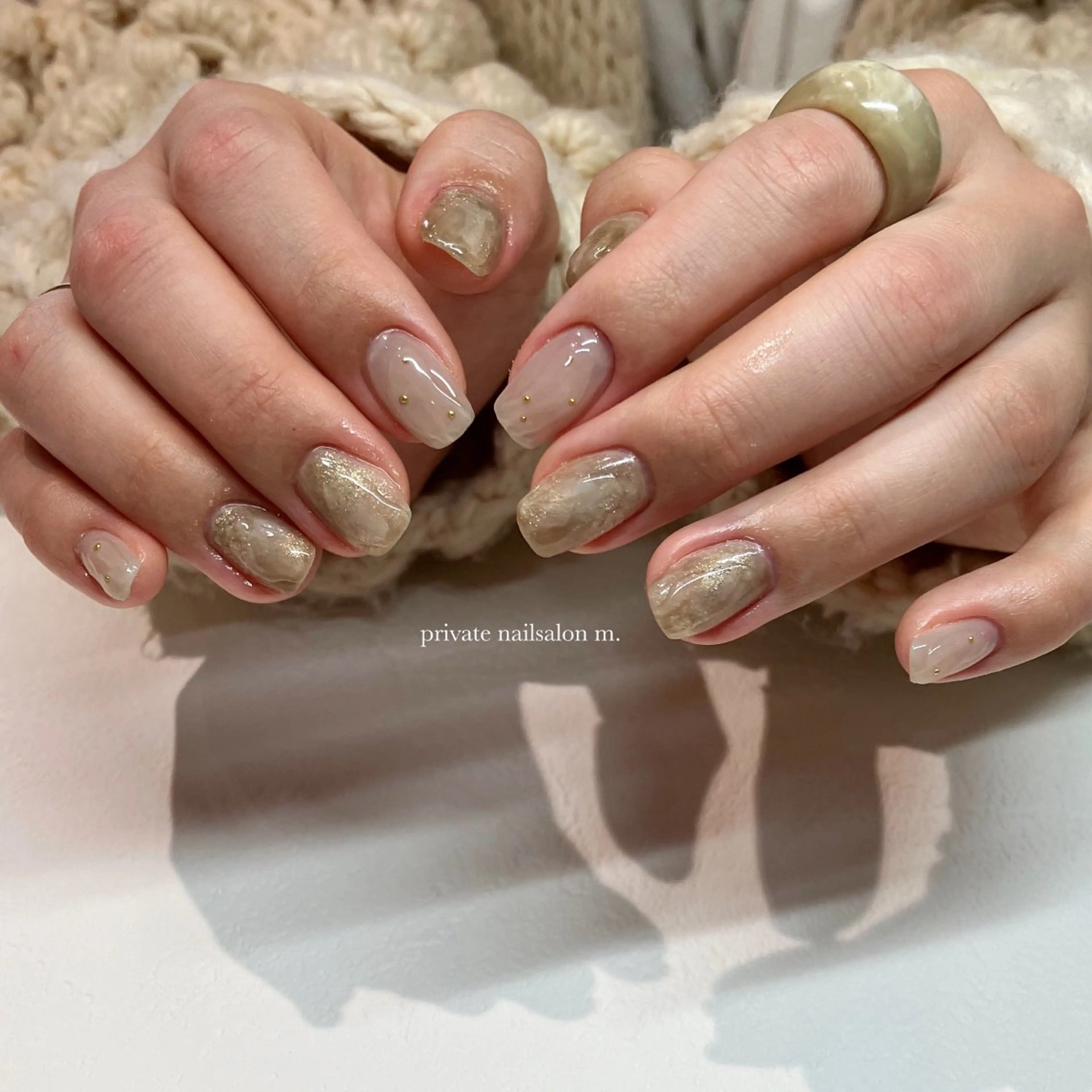 ネイル nailsalon    m.所属・m. mayaのネイルデザイン
