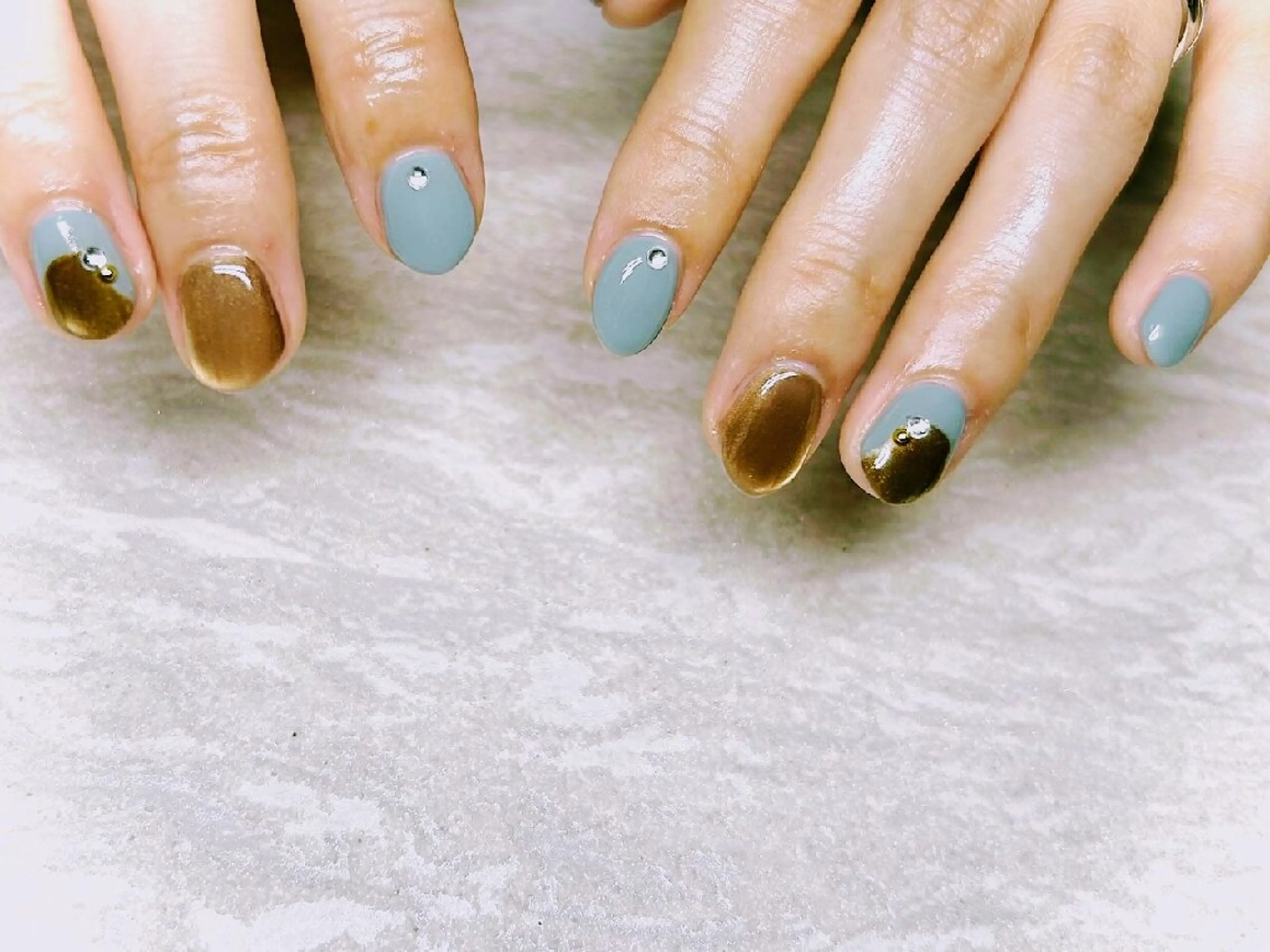 ネイル アートネイル 韓国ネイル ニュアンスネイル ハンドネイル JULIE NAILのネイルデザイン