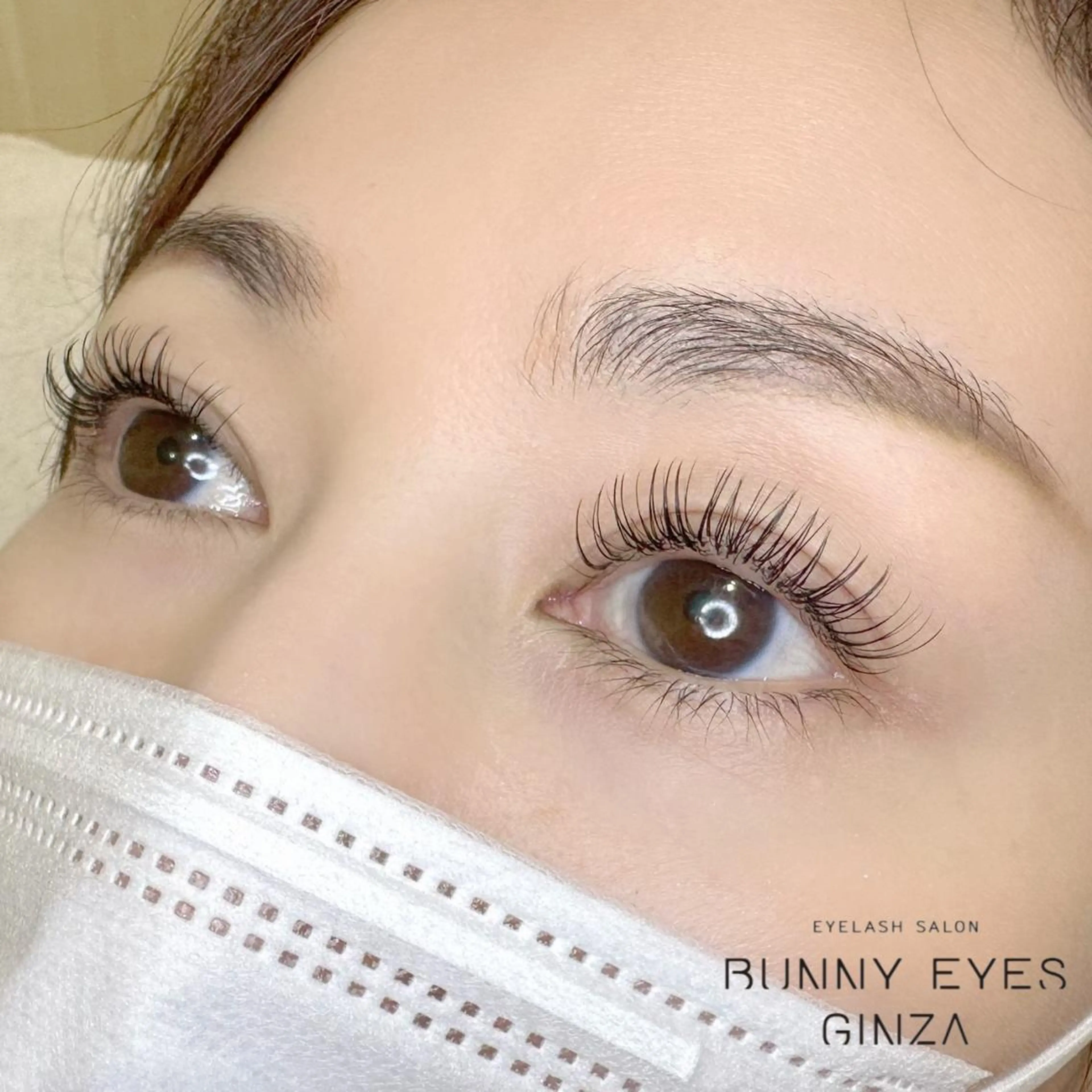 マツエク・マツパ フラットラッシュ 一重×まつ毛パーマ Bunnyeyes 村岸の眉毛・アイブロウイメージ