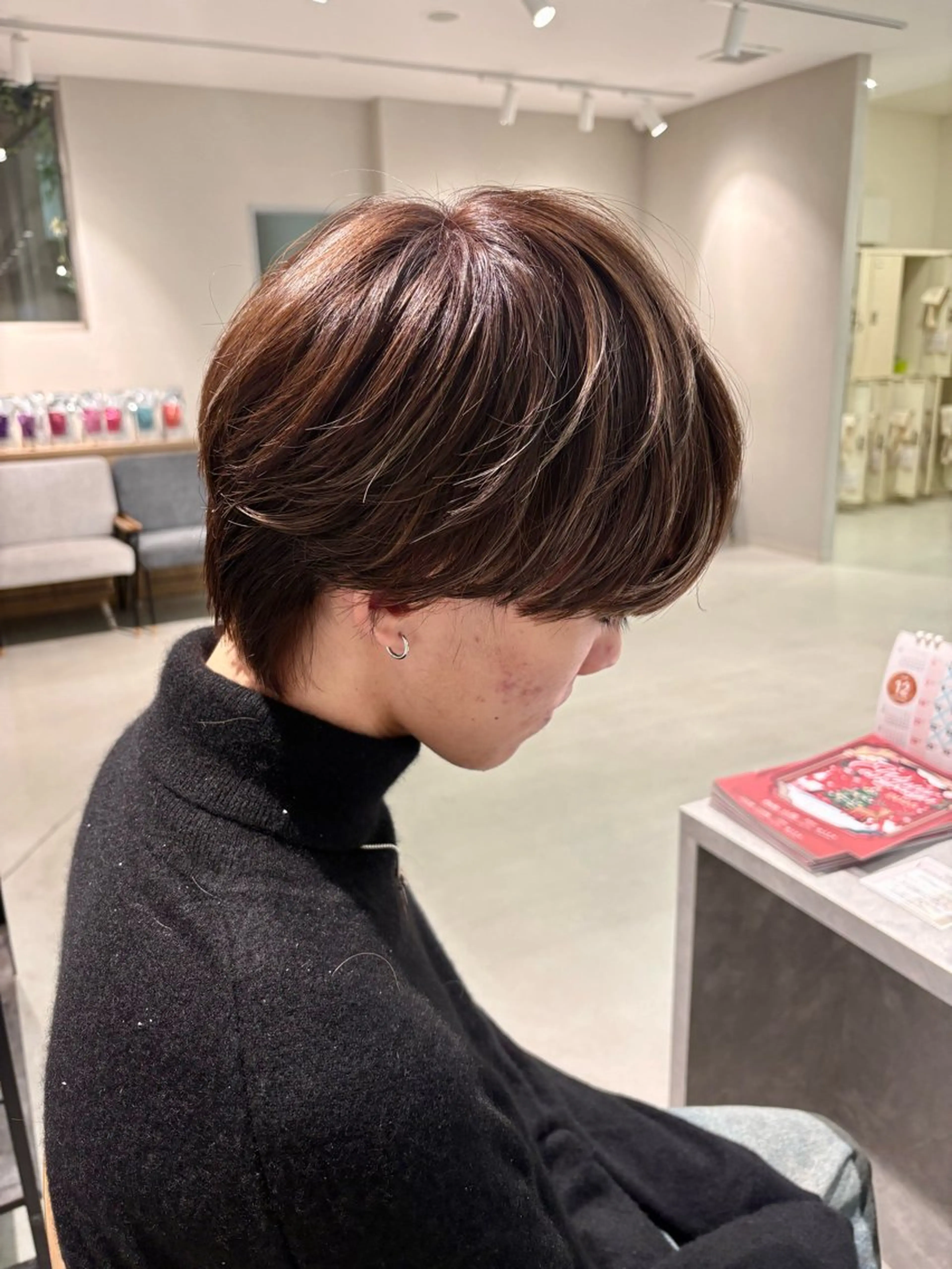 メンズカットの写真