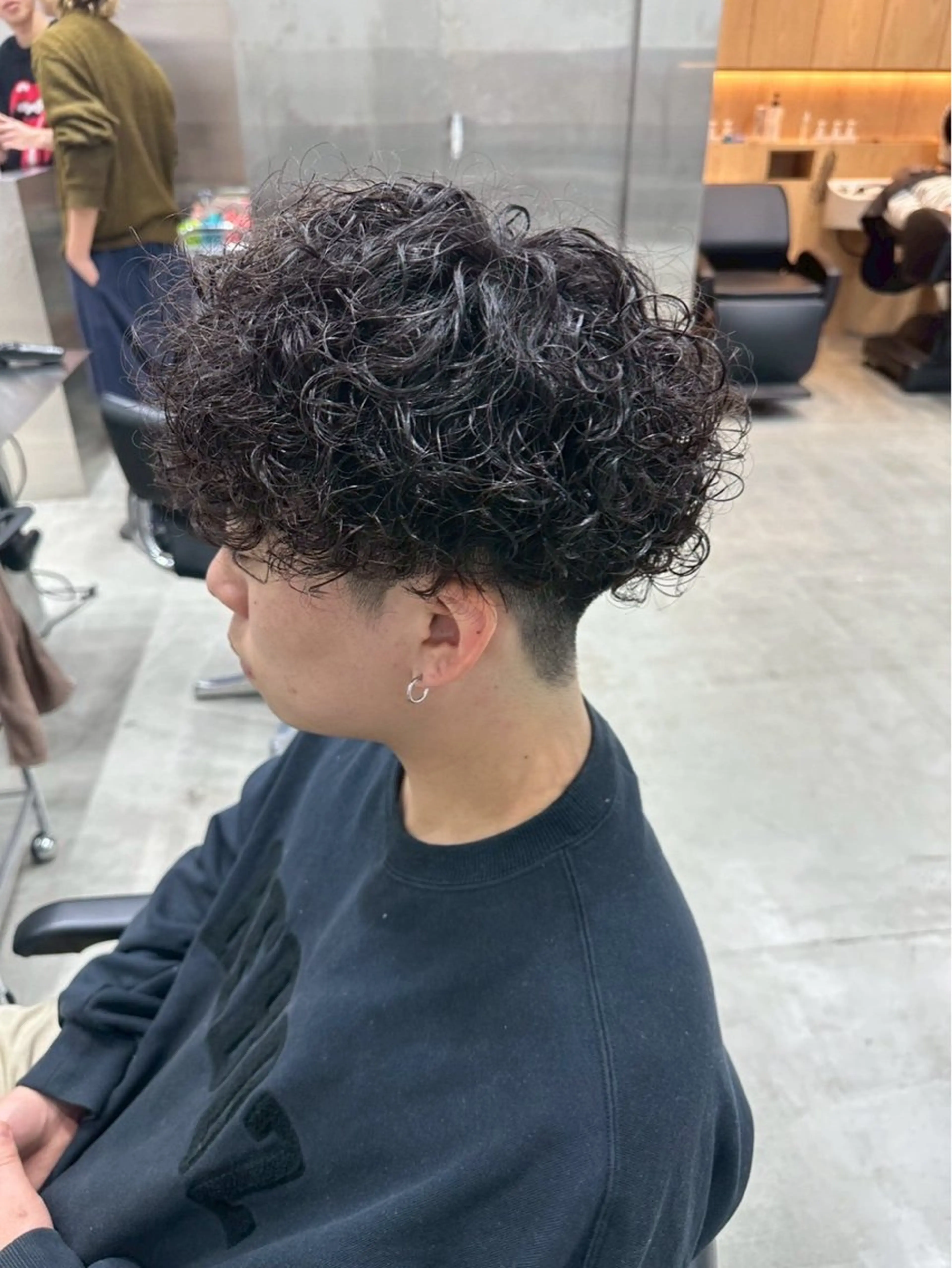 パーマ メンズ fifth天神メンズ パーマ特化／内山遥斗のヘアスタイル