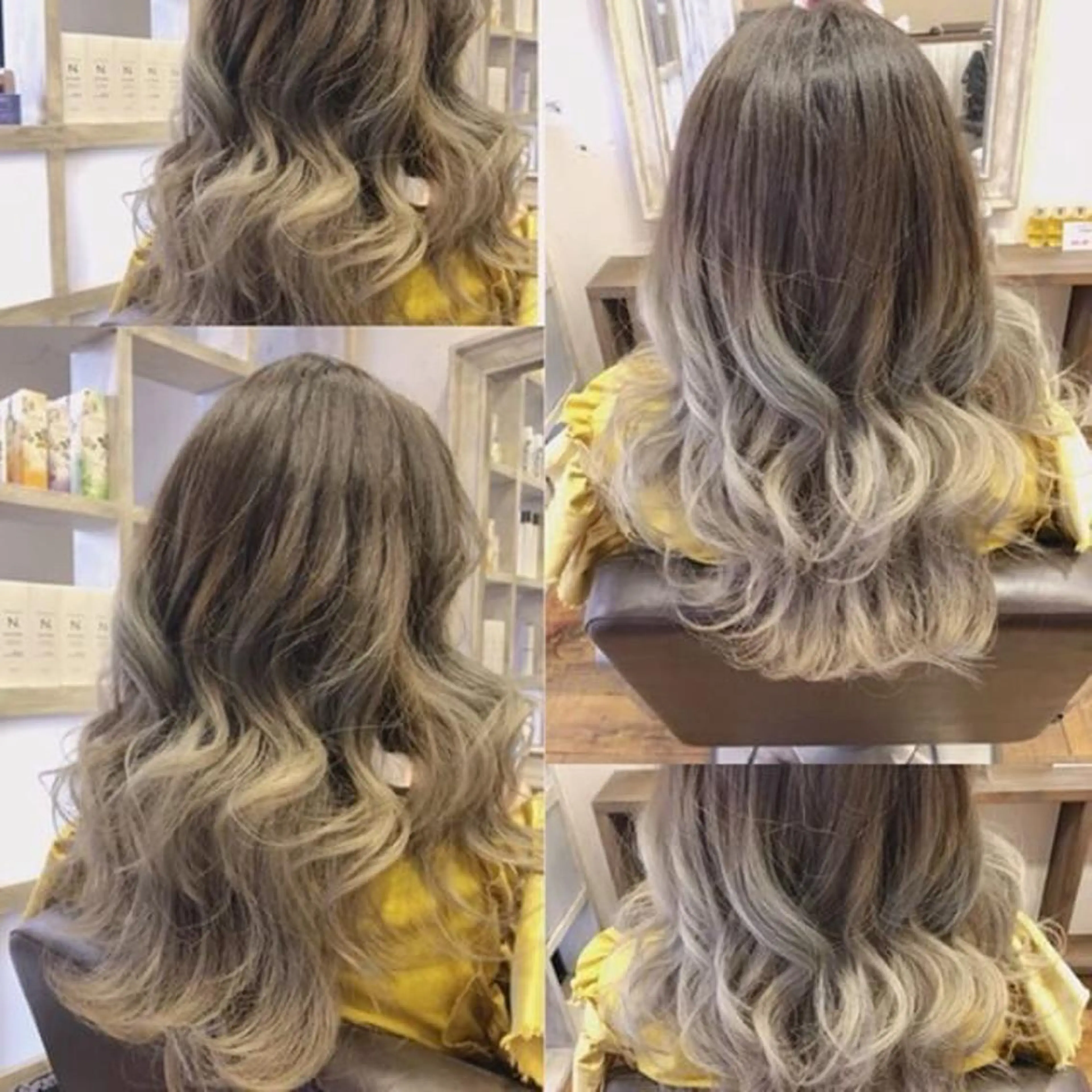 ロング カラー ヘアカラー トリートメント 🍀Moda by Grande🍀のヘアスタイル