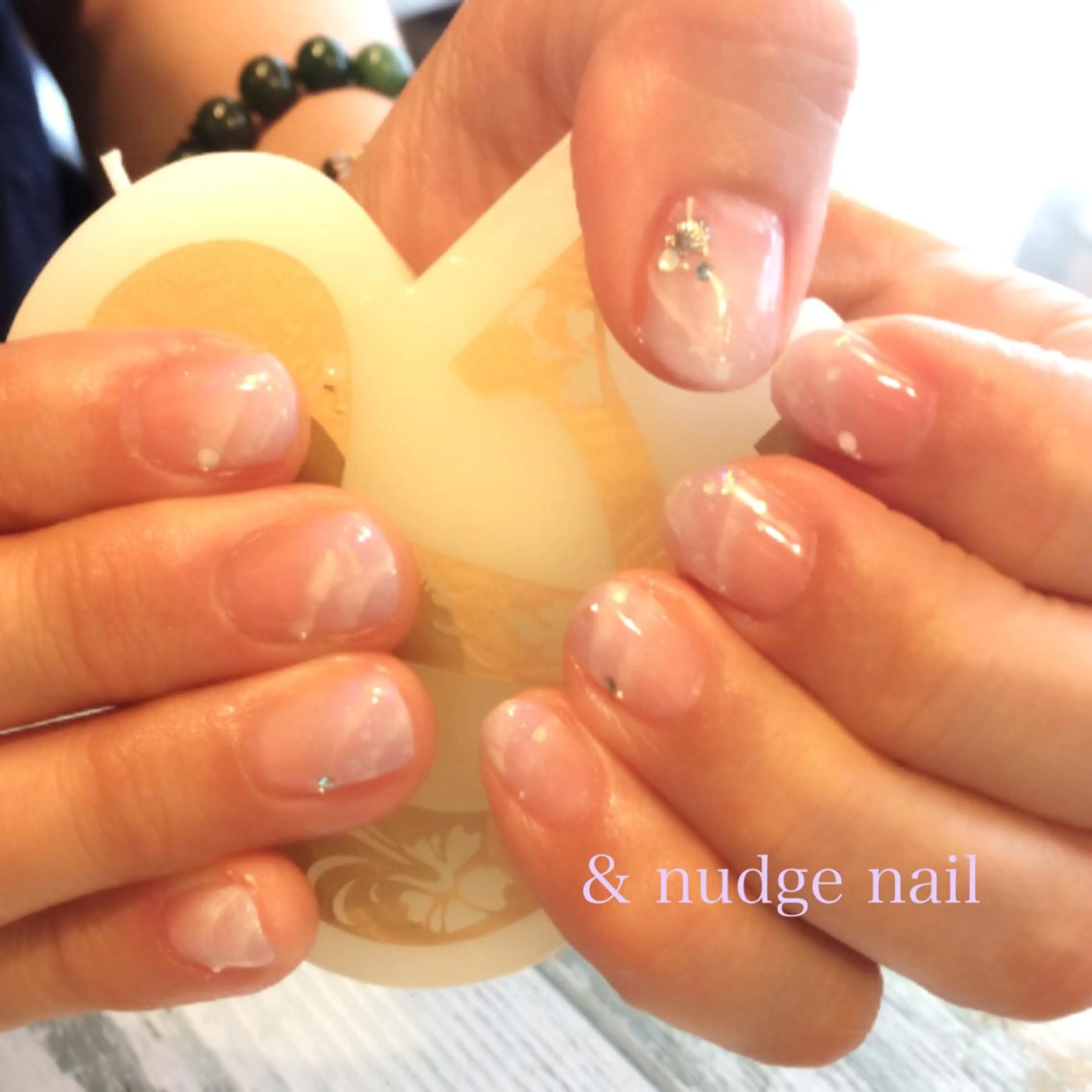 ネイル アートネイル ジェルネイル & nudge nail所属・&nudgenail 本多のネイルデザイン