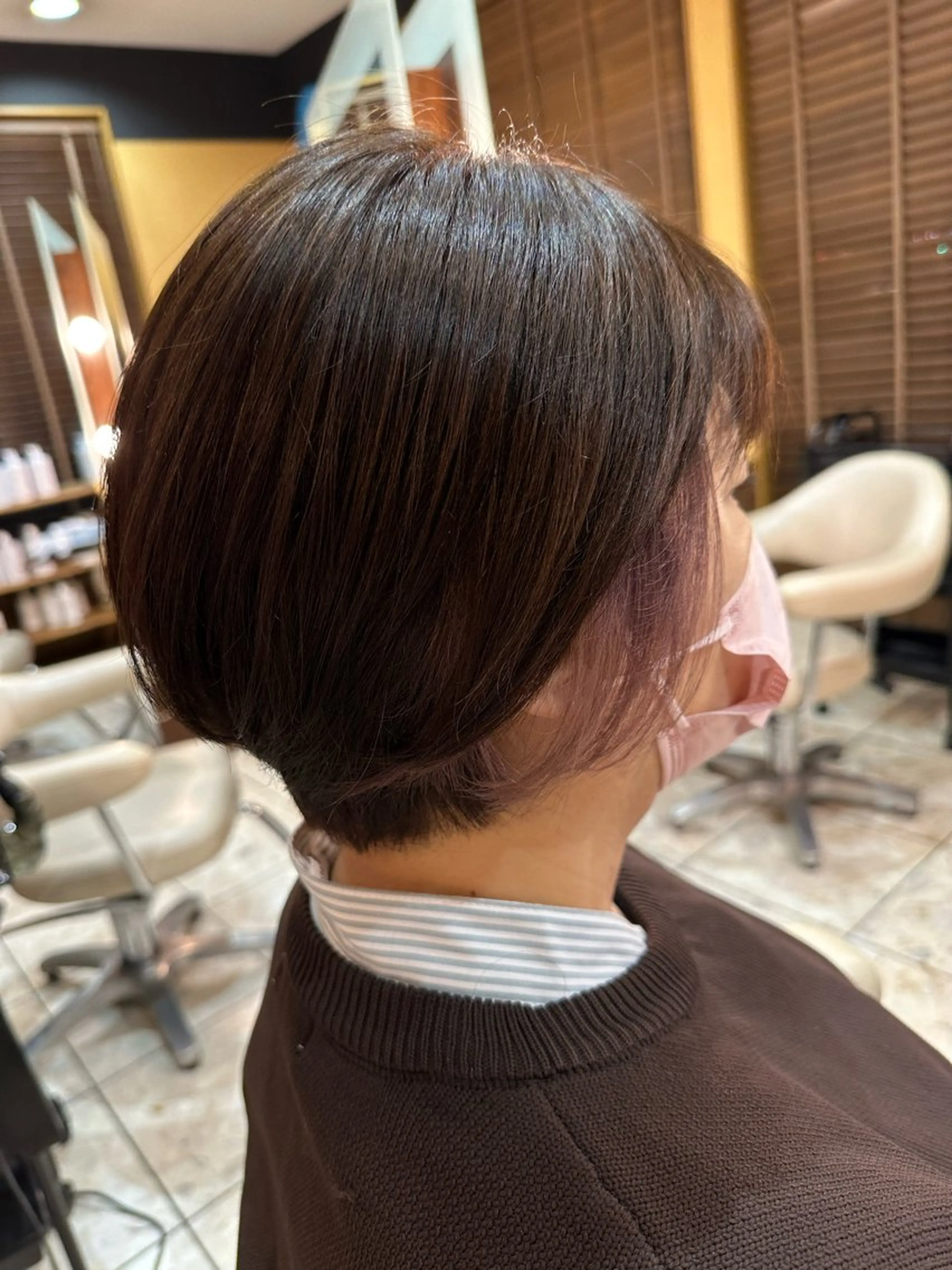 【ブリーチなし】インナーカラー＋全体カラー‼️の写真