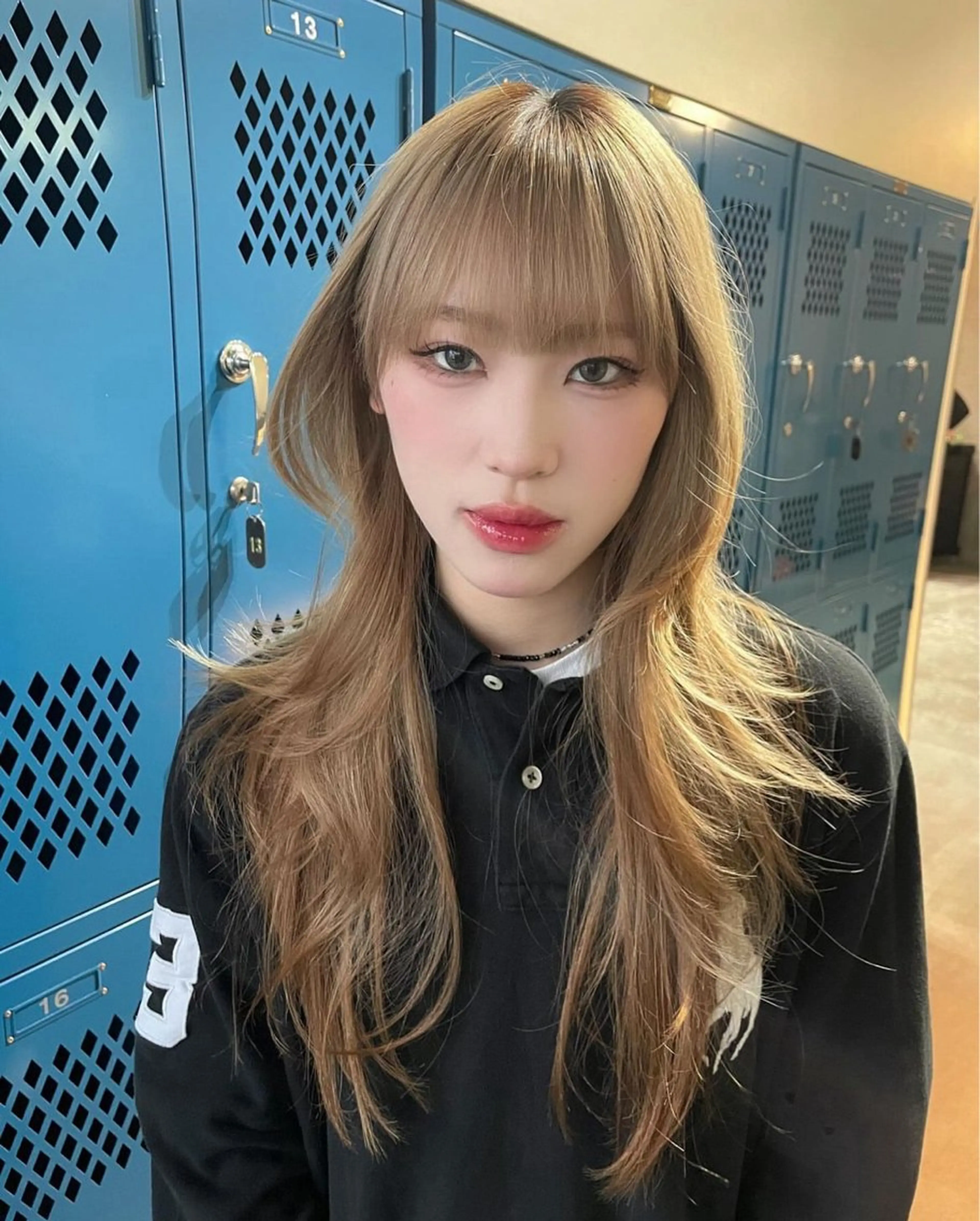 ロング カラー 韓国ヘア/ボブ/レ イヤー/ EMIRIのヘアスタイル