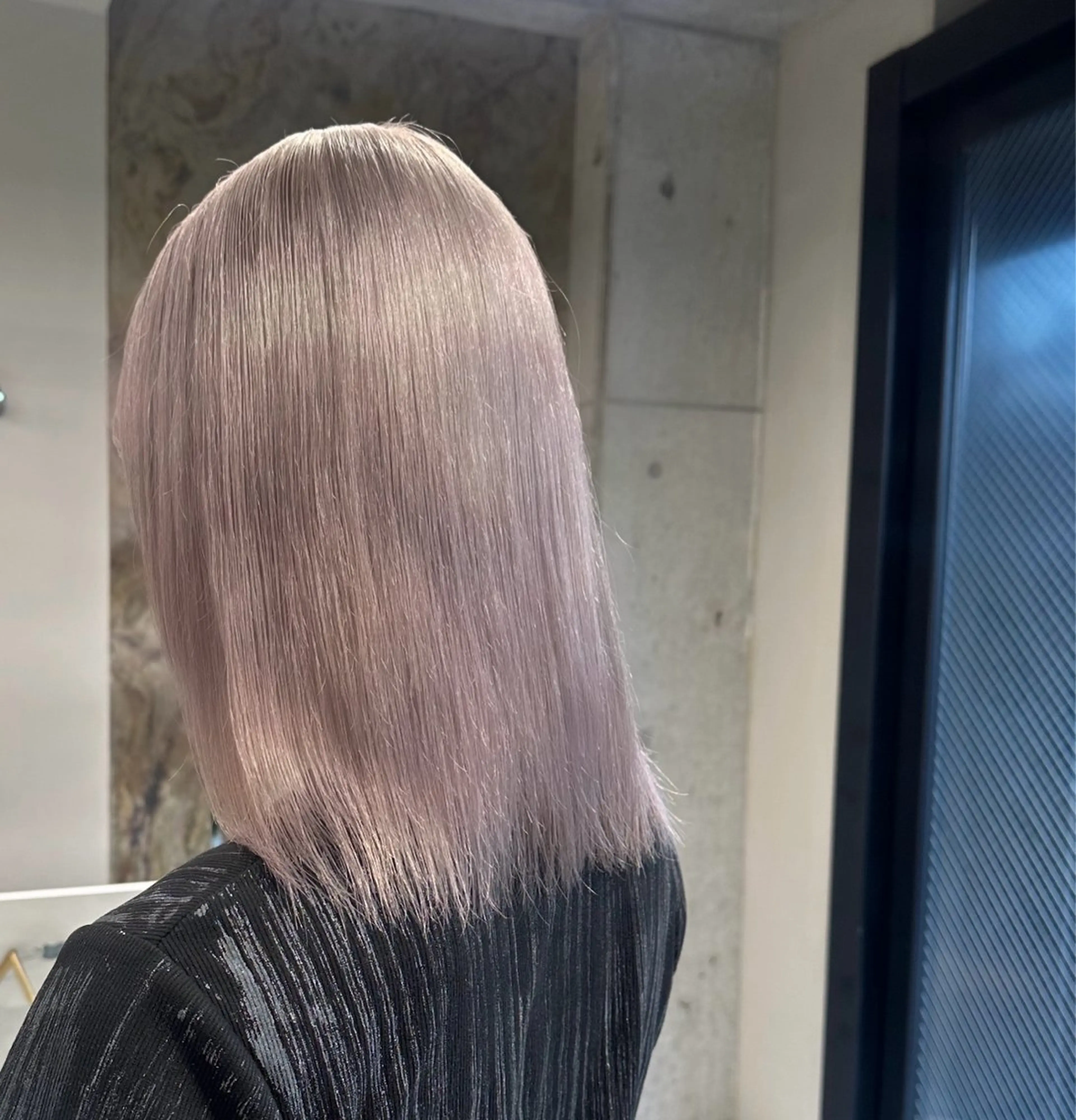 セミロング カラー ヘアカラー PELE 渋谷所属・渋谷ハイトーン/ エクステ/さきののヘアスタイル