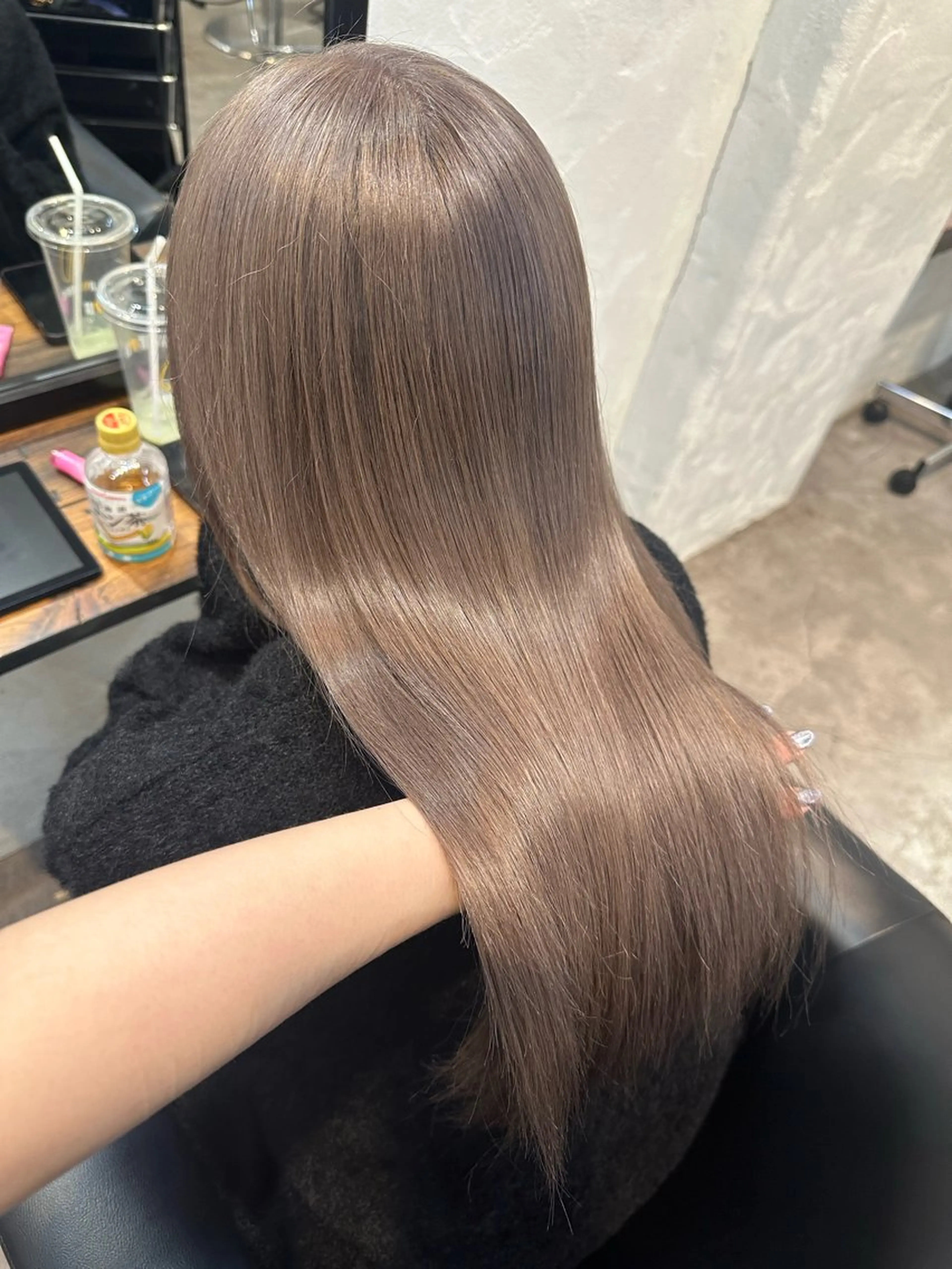 ロング カラー ブリーチ ケアブリーチ トリートメント 🫧シールエクステ/ カラー🫧アサミ️のヘアスタイル