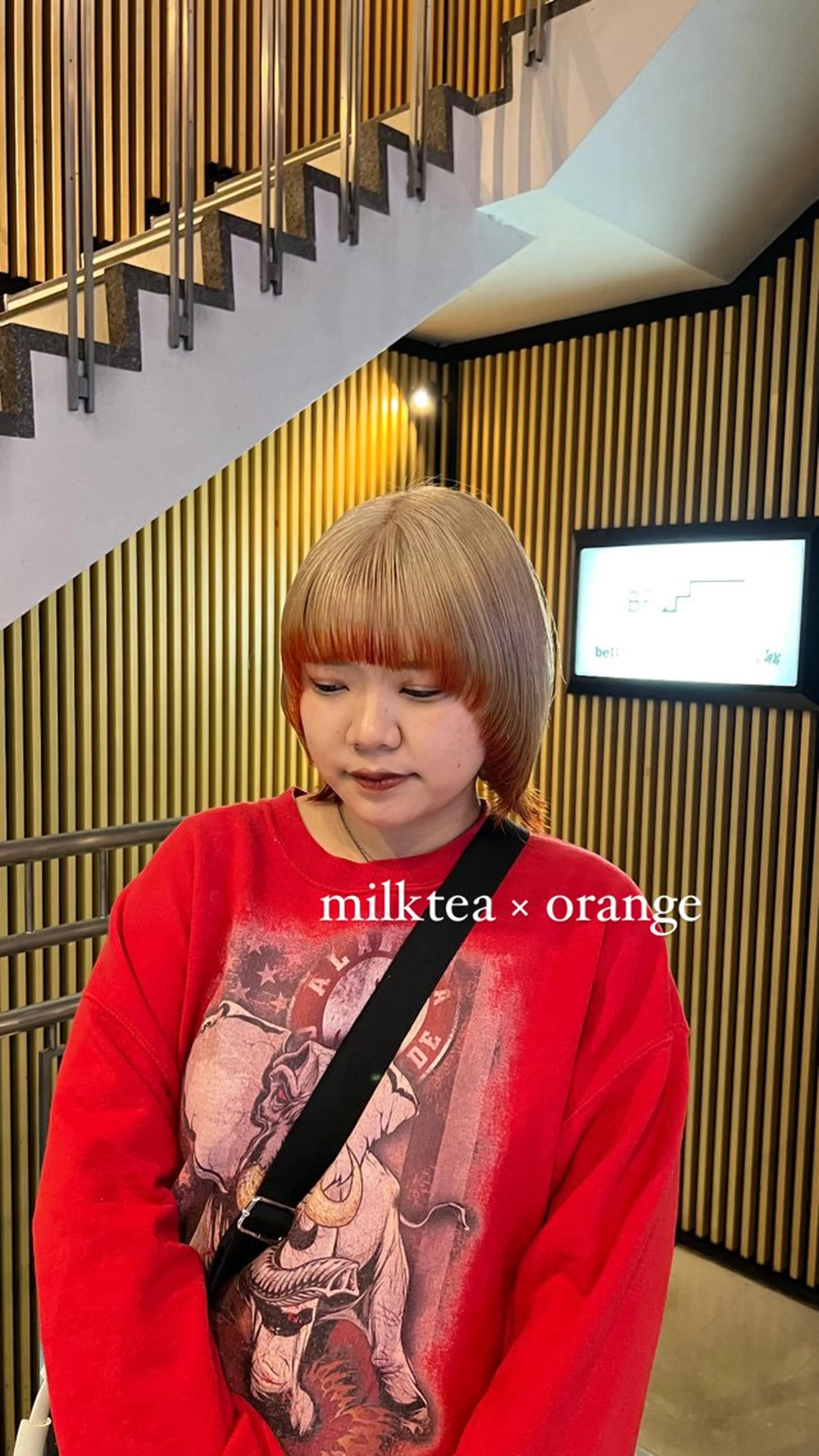 ショート カラー CYAN 京都駅前店（シアン）所属・🩷  ayaka 🩷のヘアスタイル