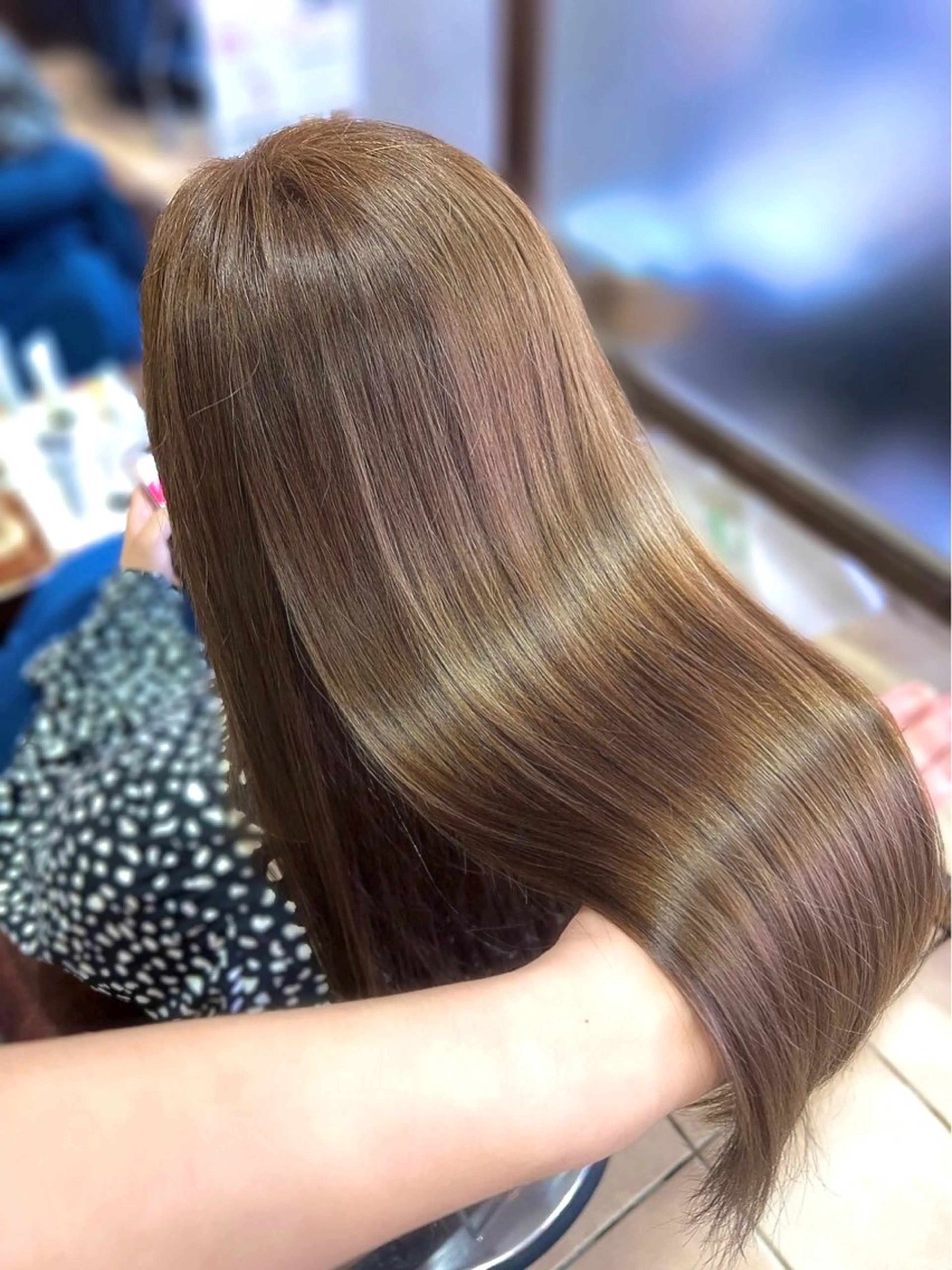 ロング mignonbyhappiness高の原所属・フウカ カット&パーマ募集のヘアスタイル