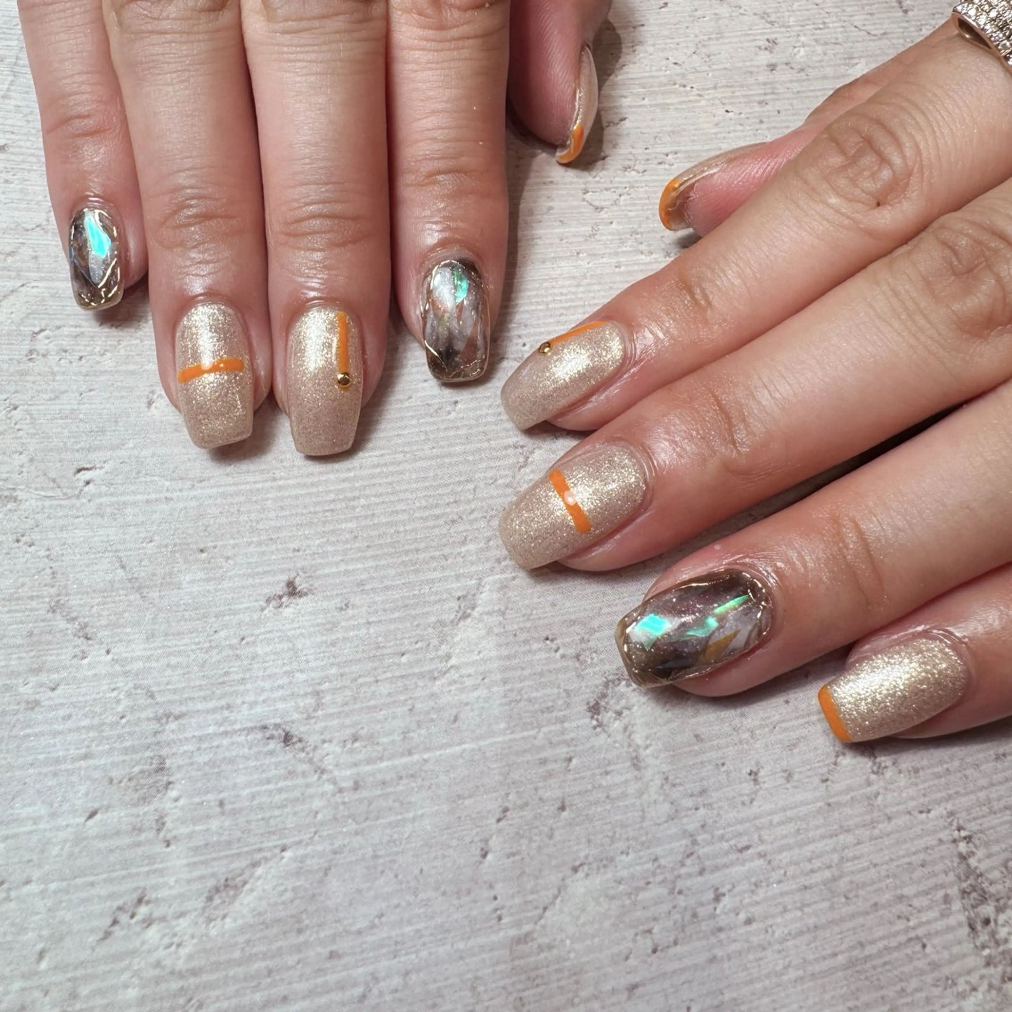 ネイル ハンドネイル nail&eyelash mate所属・京都/東向日/桂 ayumiのネイルデザイン