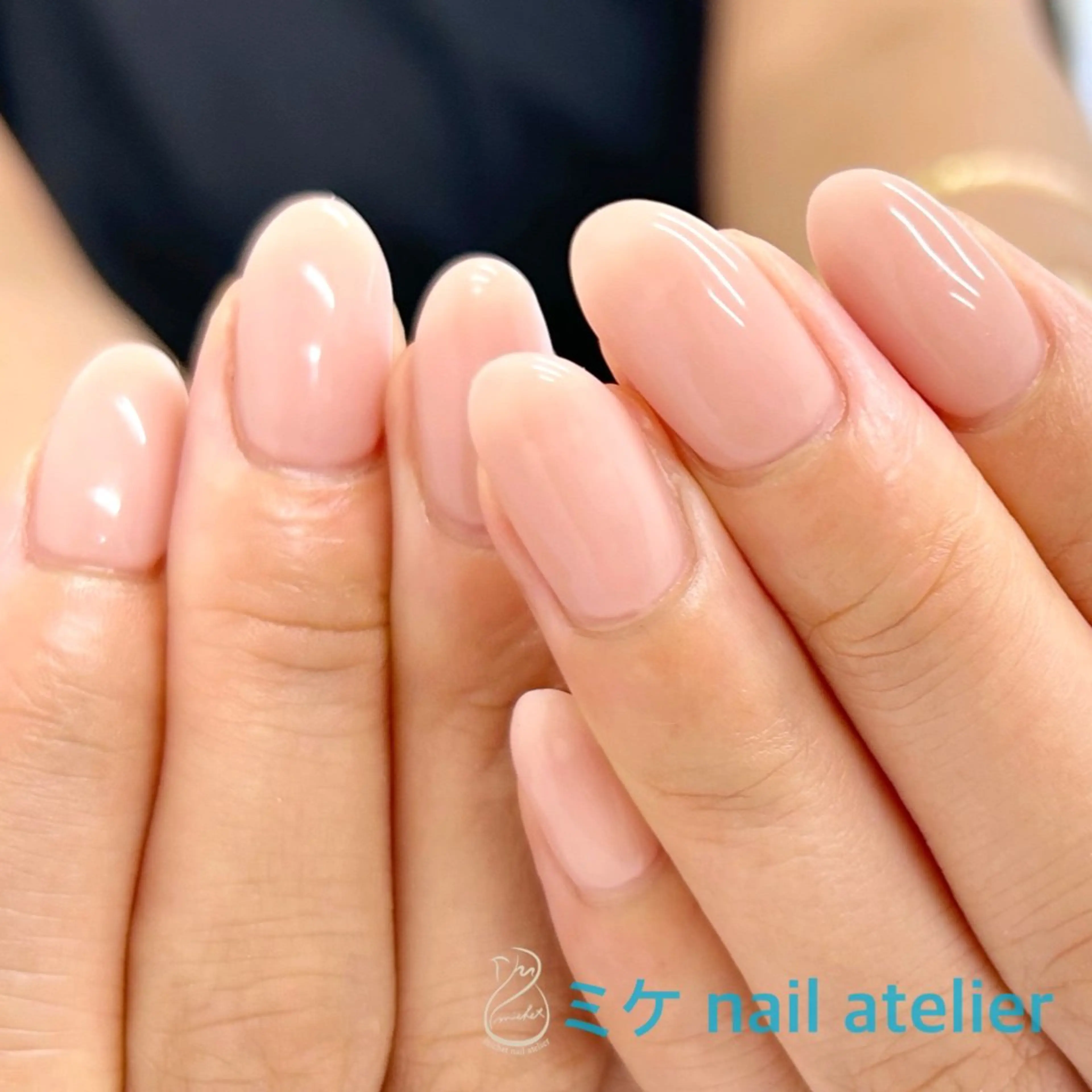 ネイル ジェルネイル ワンカラーネイル シンプルネイル ハンドネイル h. rikaのネイルデザイン