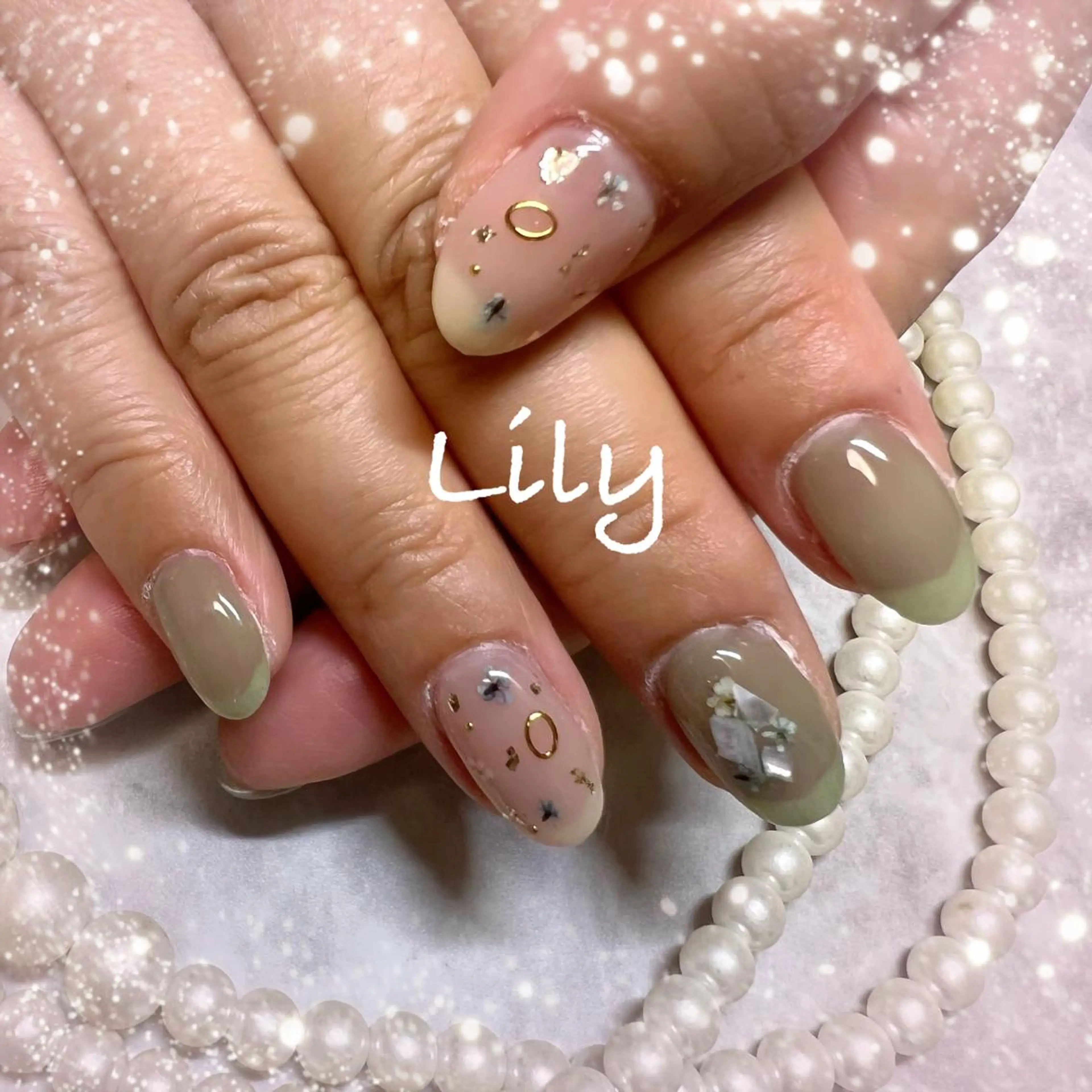 ネイル ハンドネイル Nailsalon Lilyのネイルデザイン