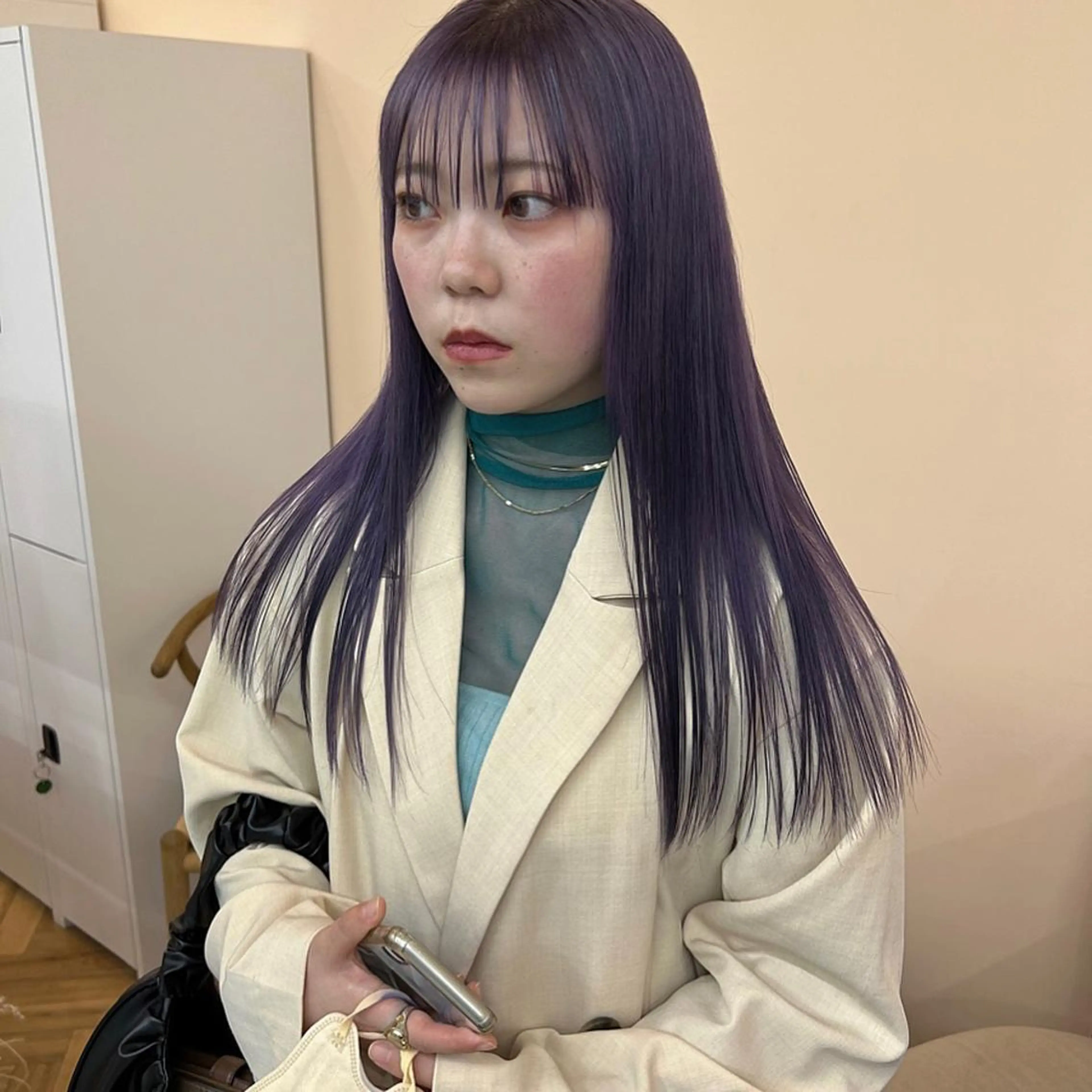 ロング カラー 舟橋耀/ブリーチカラ ー/レイヤーカットのヘアスタイル