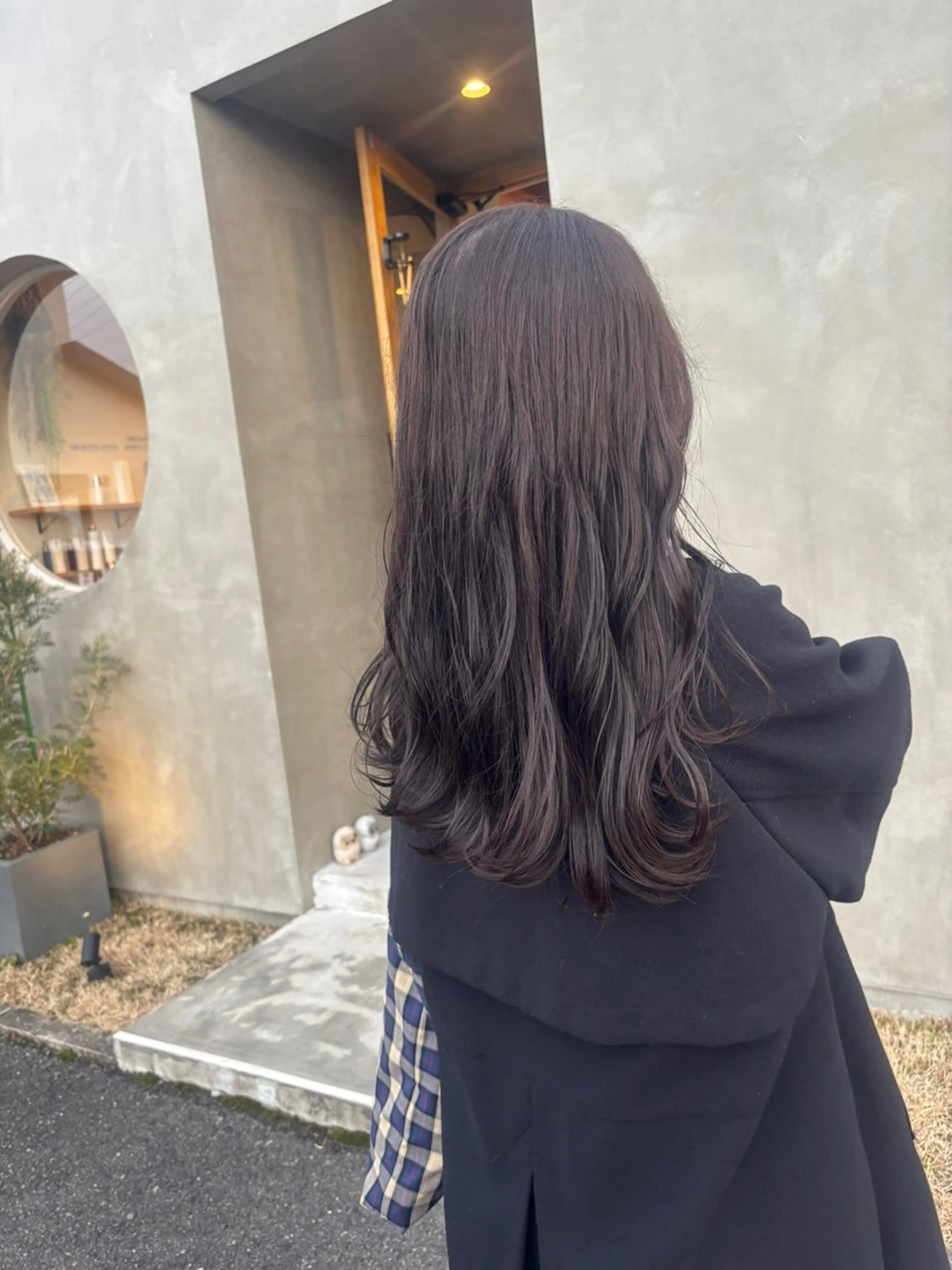 ロング カラー 透明感カラー ann EYES 深井店所属・颯花 そはるのヘアスタイル