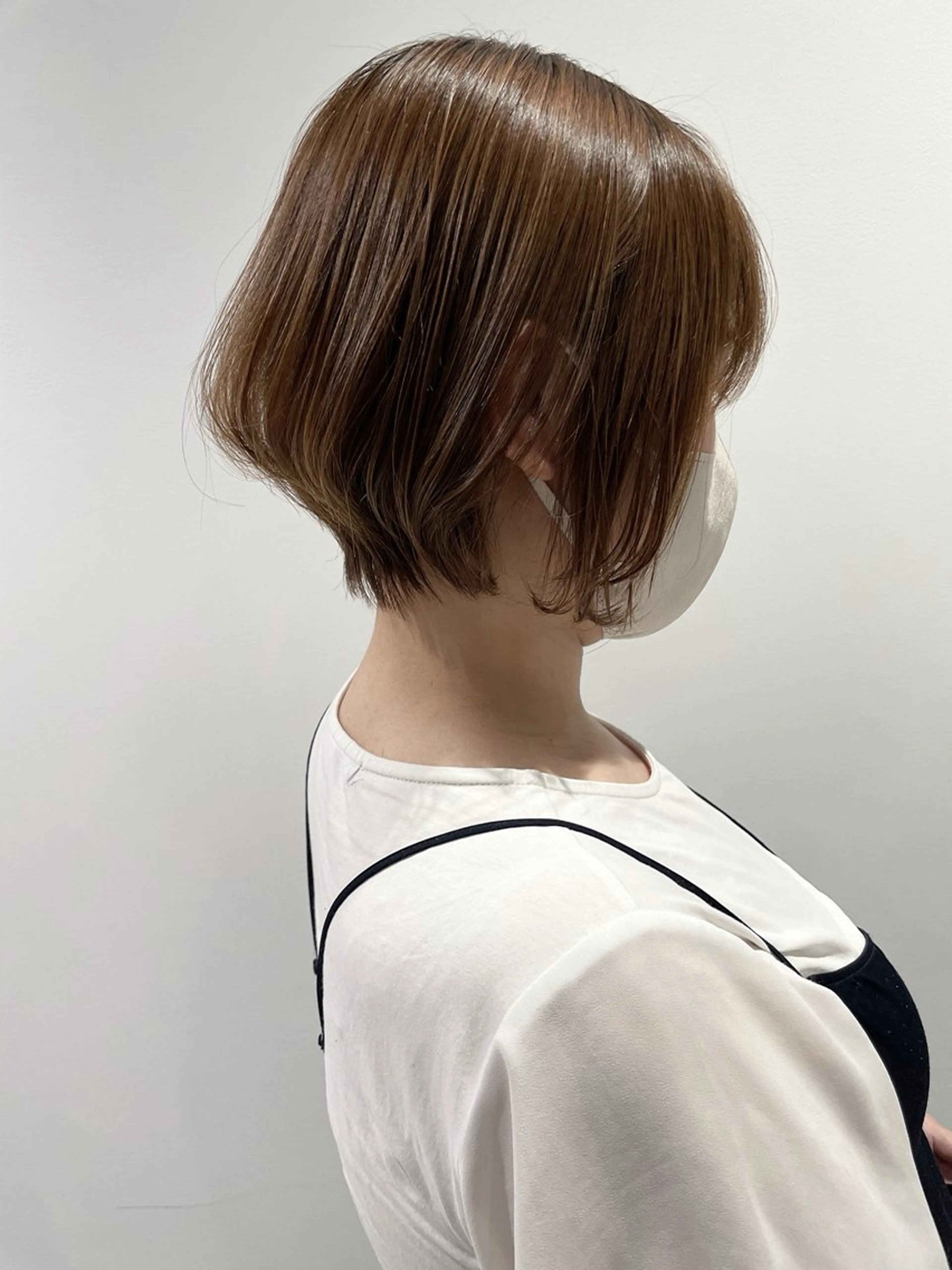 ショート カラー ショートボブ ボブ ショートヘア 三石 翔太のヘアスタイル