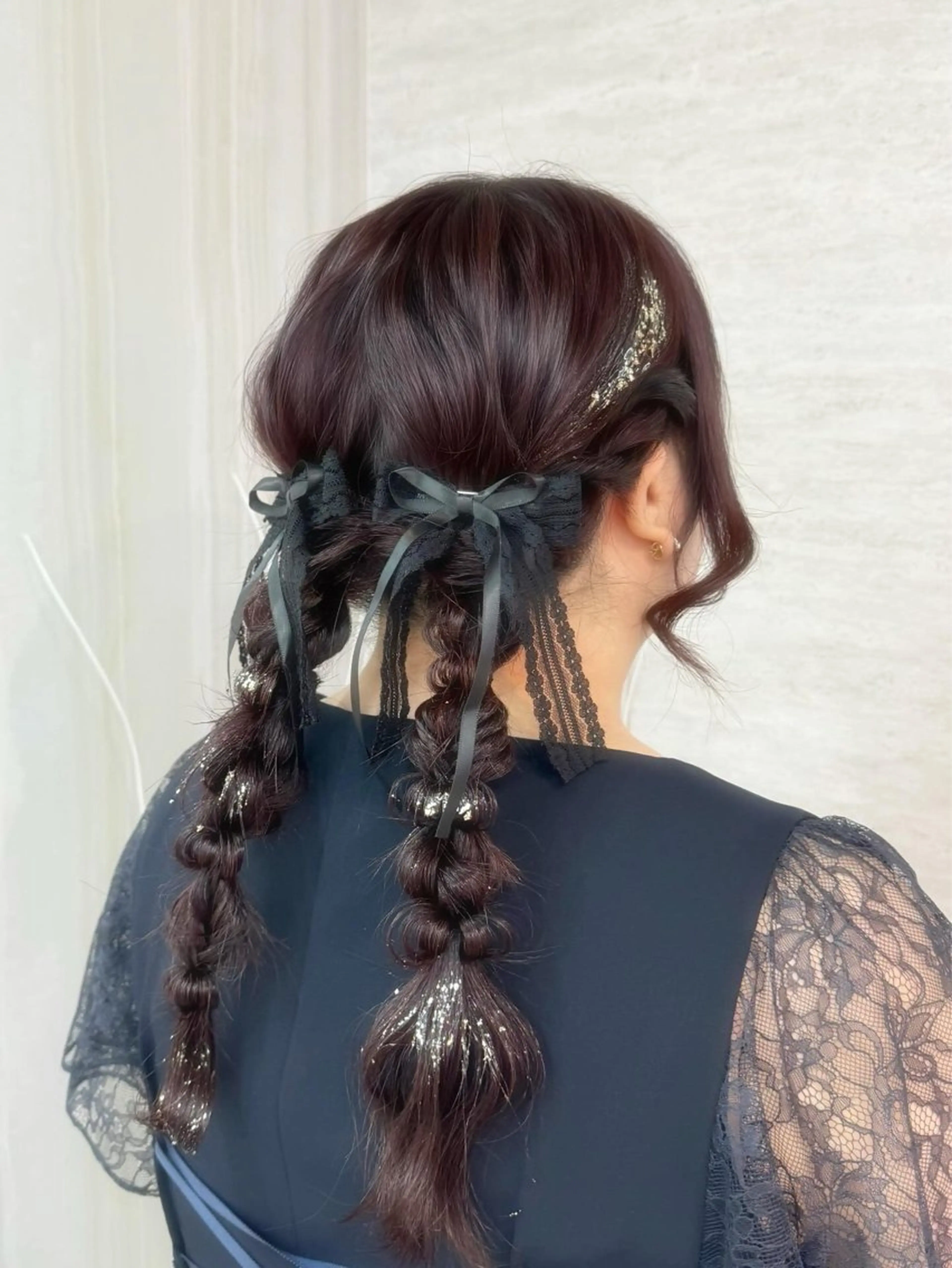 ヘアアレンジ ヘアセット 透明感 ハイトーン 🪽あんじぇ【池袋】のヘアスタイル