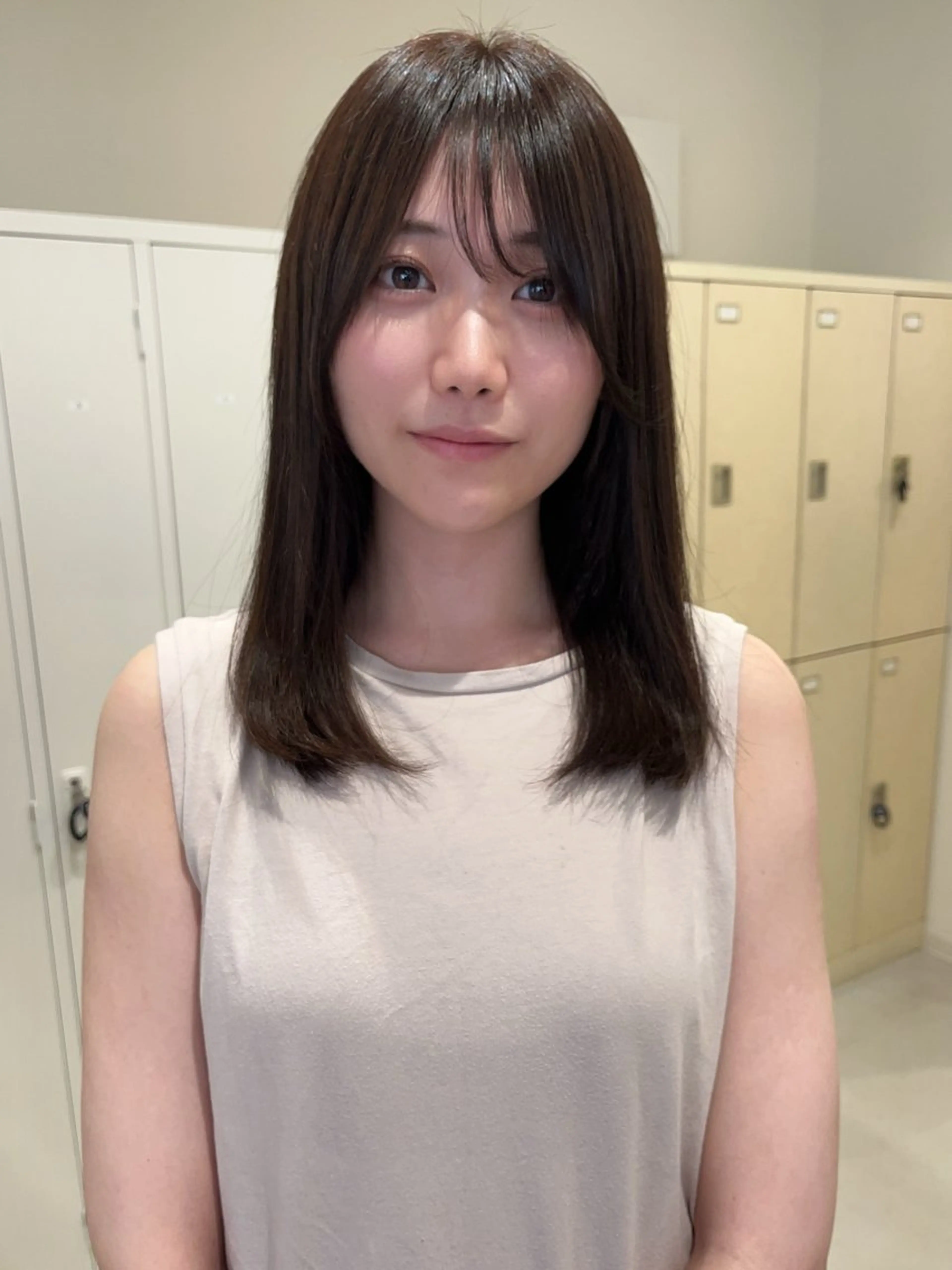 【縮毛矯正まではしたくない方オススメ✨】ナチュラルストレート＋オージュアトリートメントの写真