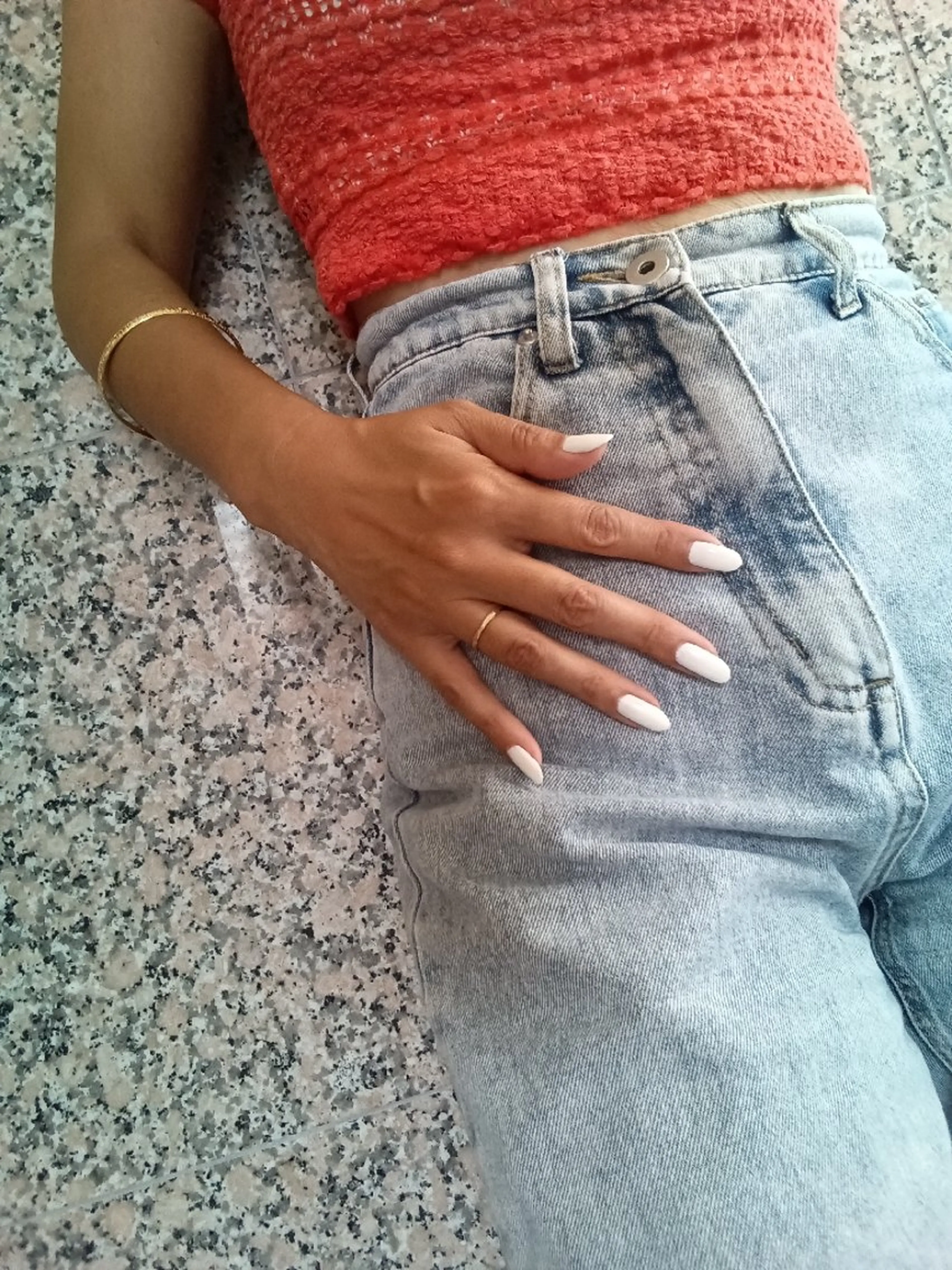 ネイル ジェルネイル ワンカラーネイル ピンク 赤色 brilliantly.MANIA所属・Nagao Ayumiのマツエク・マツパデザイン