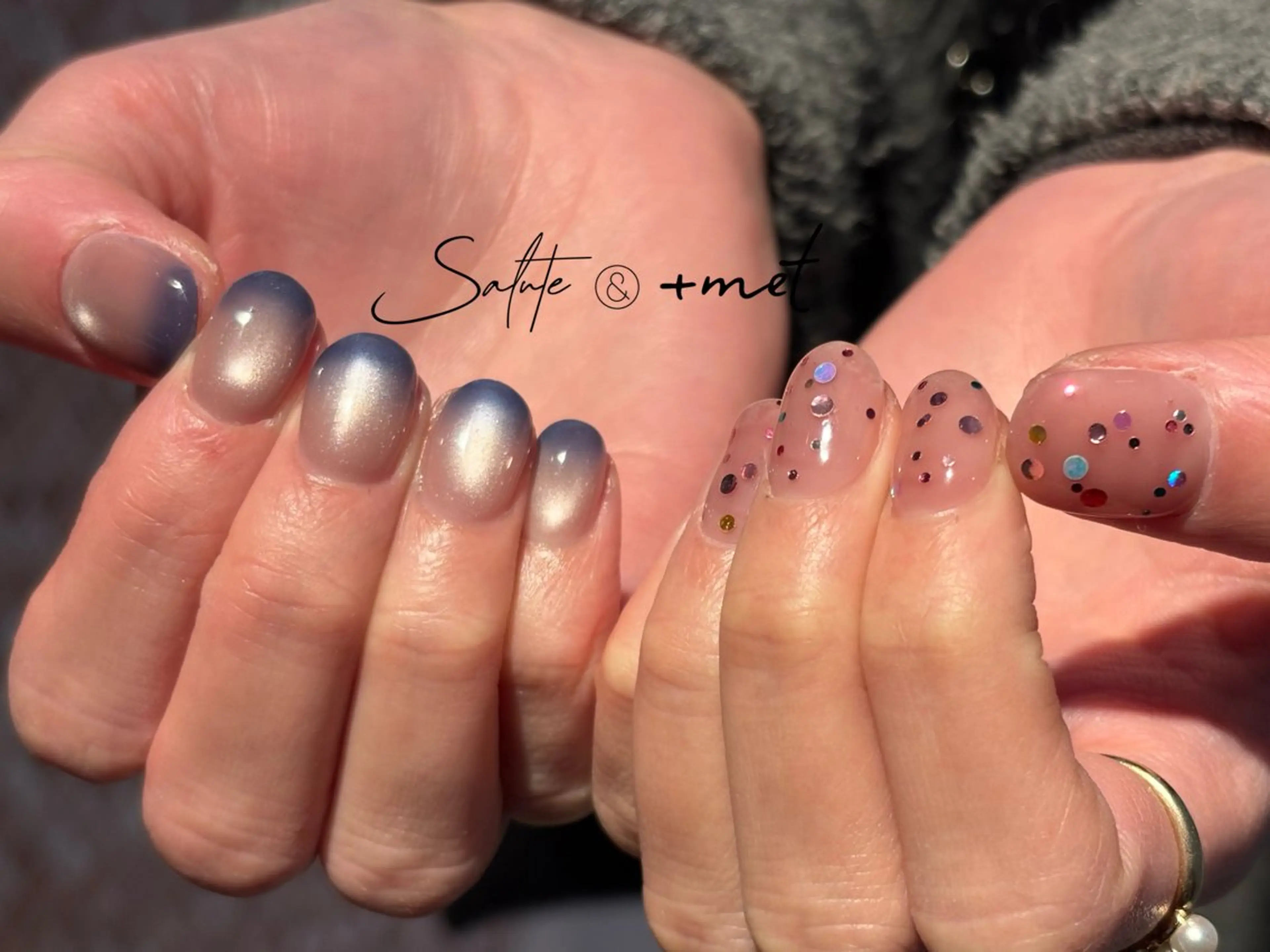 ネイル ハンドネイル 祇園 彩寧のネイルデザイン