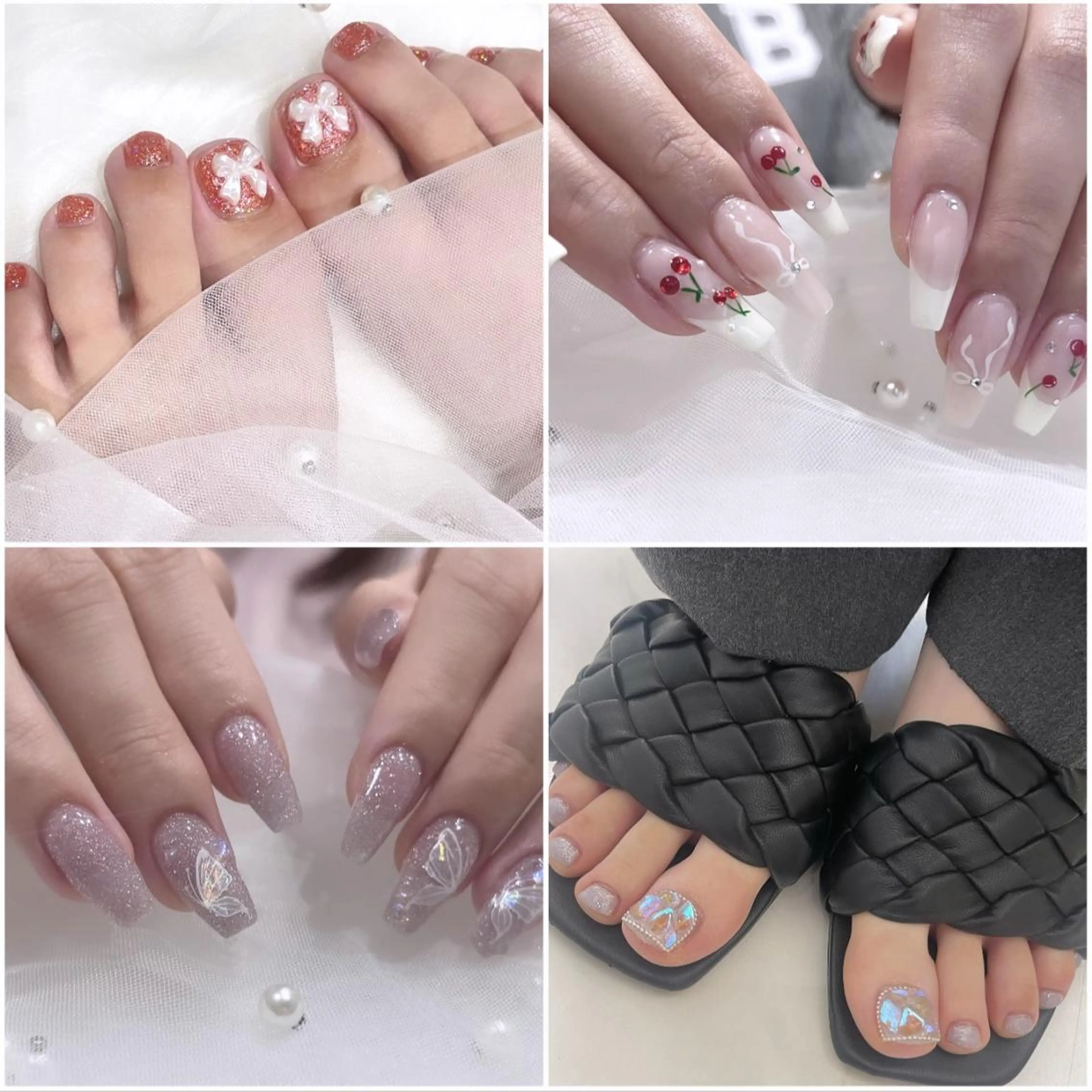 🩵〈ネイル〉🫧【ハンド🫶🏻➕フット🦶🏻】🍋セットメニュー✨⚠️事前連絡必須！🙏🏻詳細ご確認くださいの写真