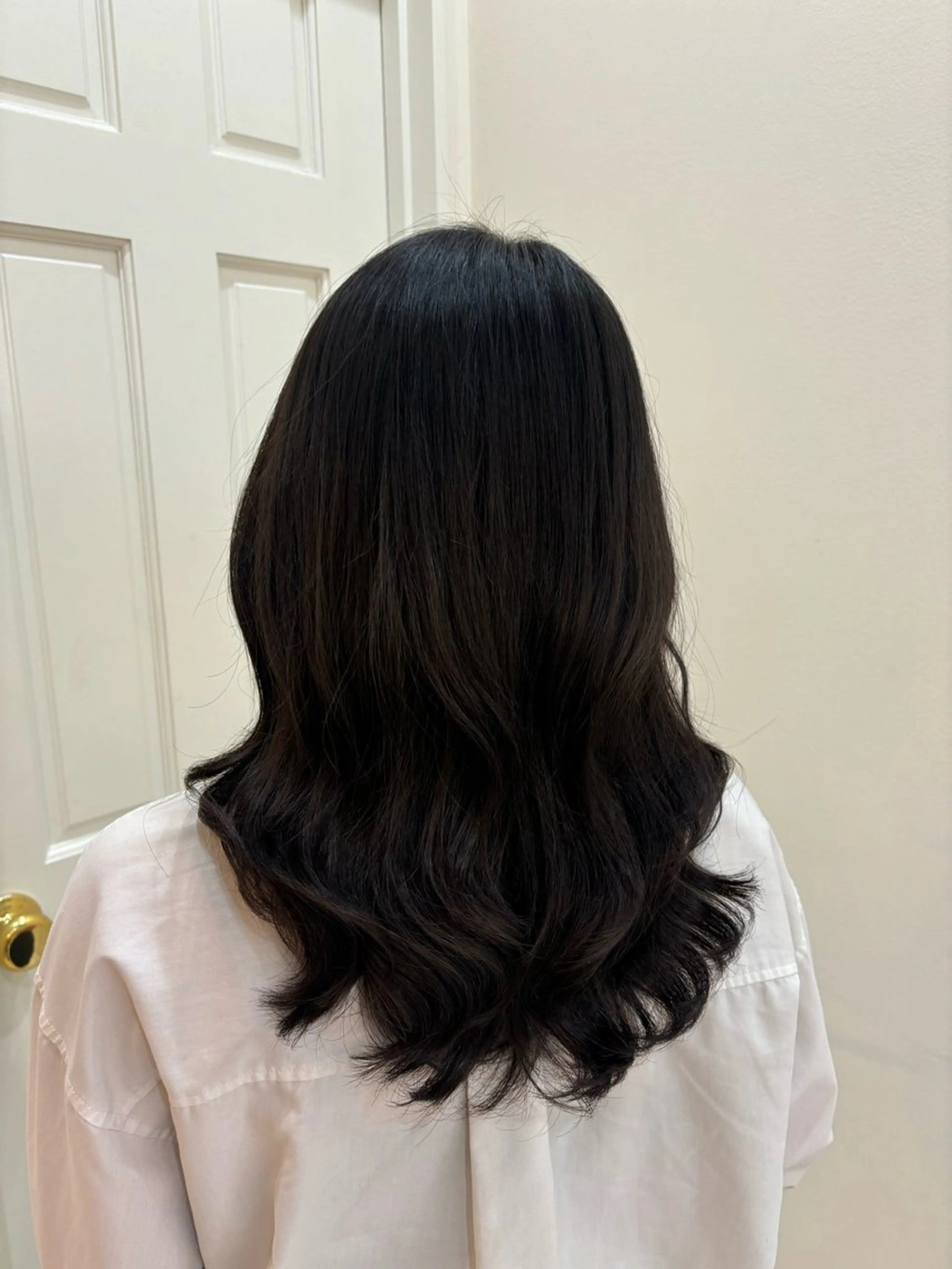 ロング パーマ よこやま なぎさのヘアスタイル