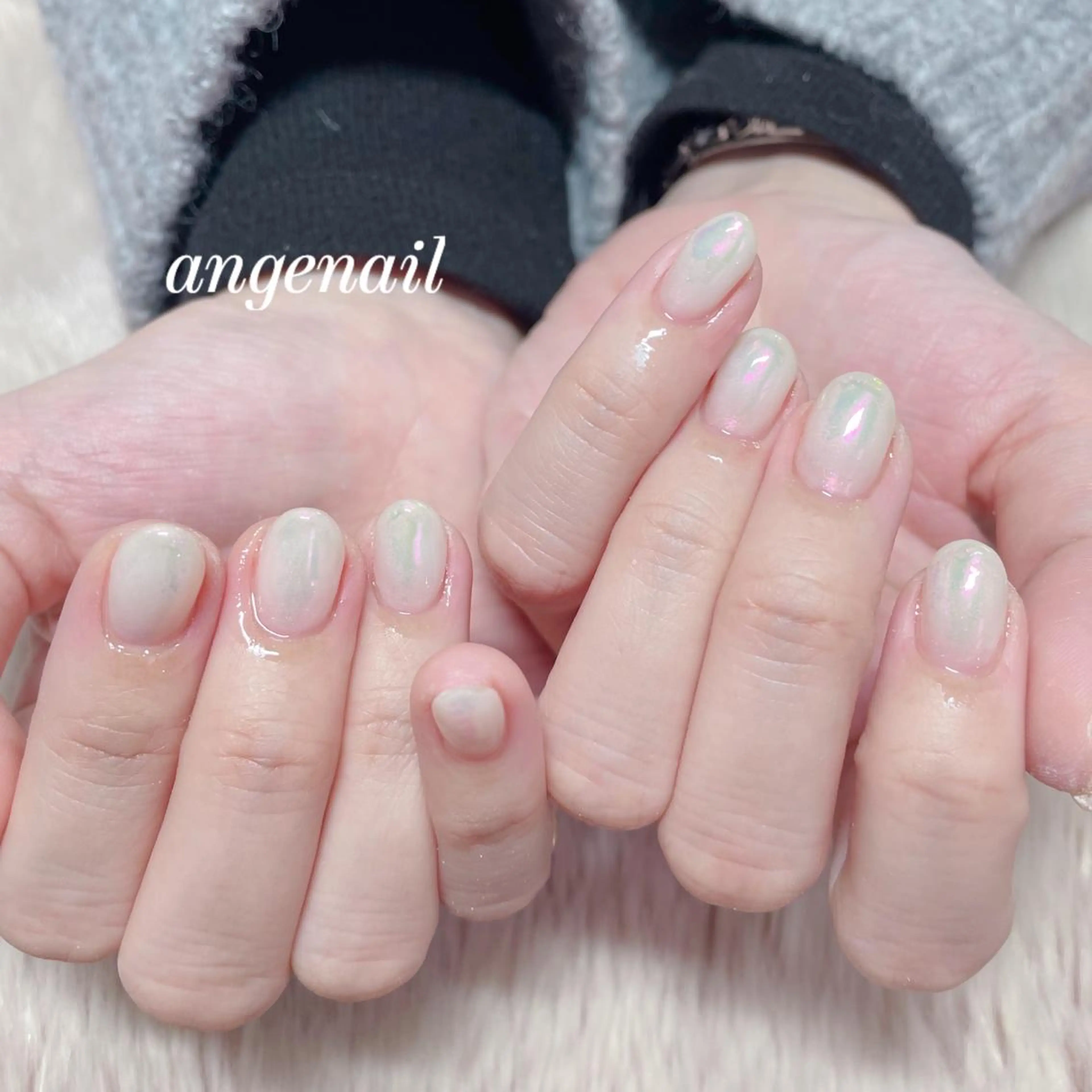 ネイル オーロラネイル オーナーネイリスト MAKIのネイルデザイン