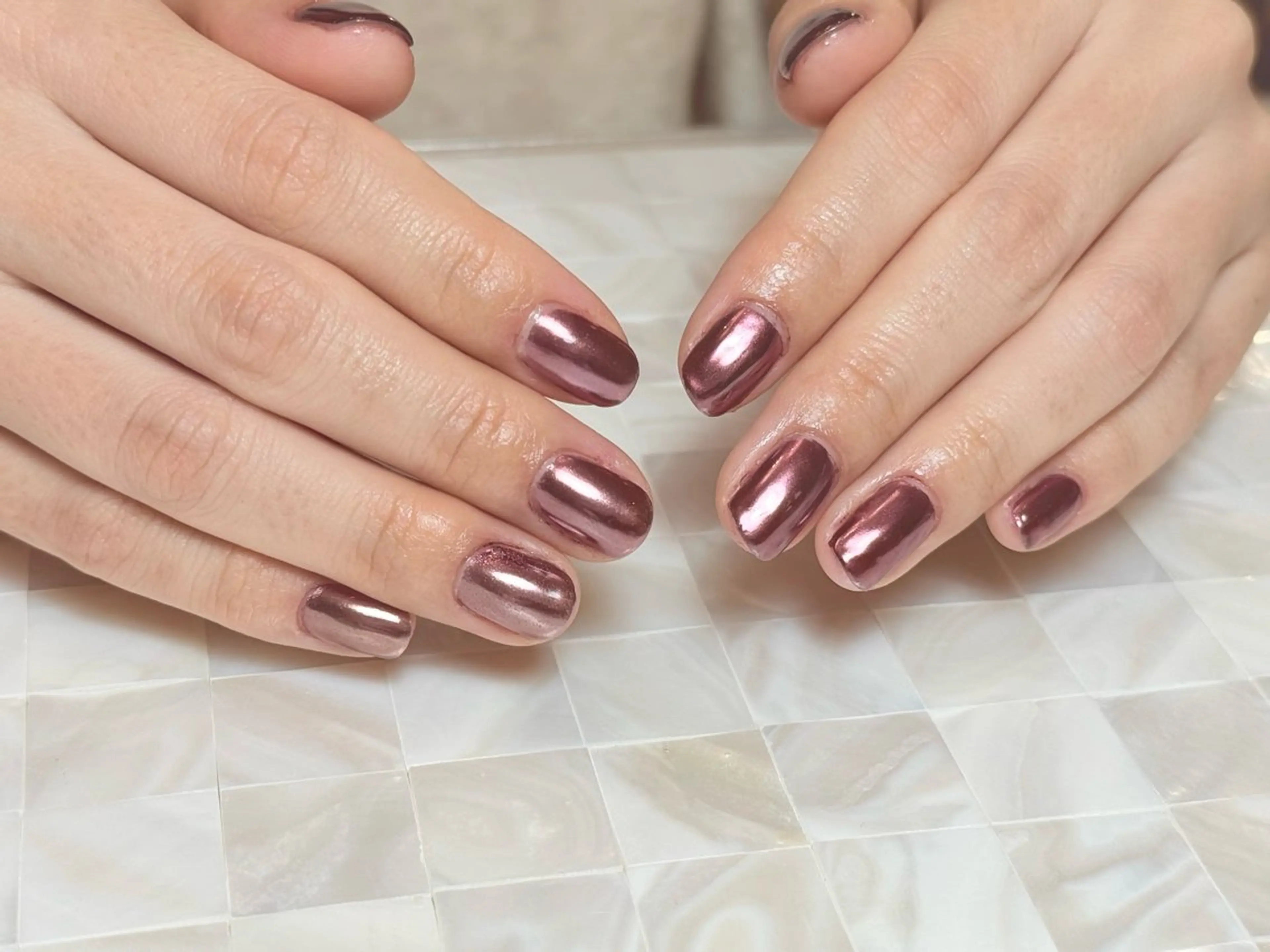 ネイル マグネットネイル ミラーネイル ハンドネイル hanairo Nailのネイルデザイン