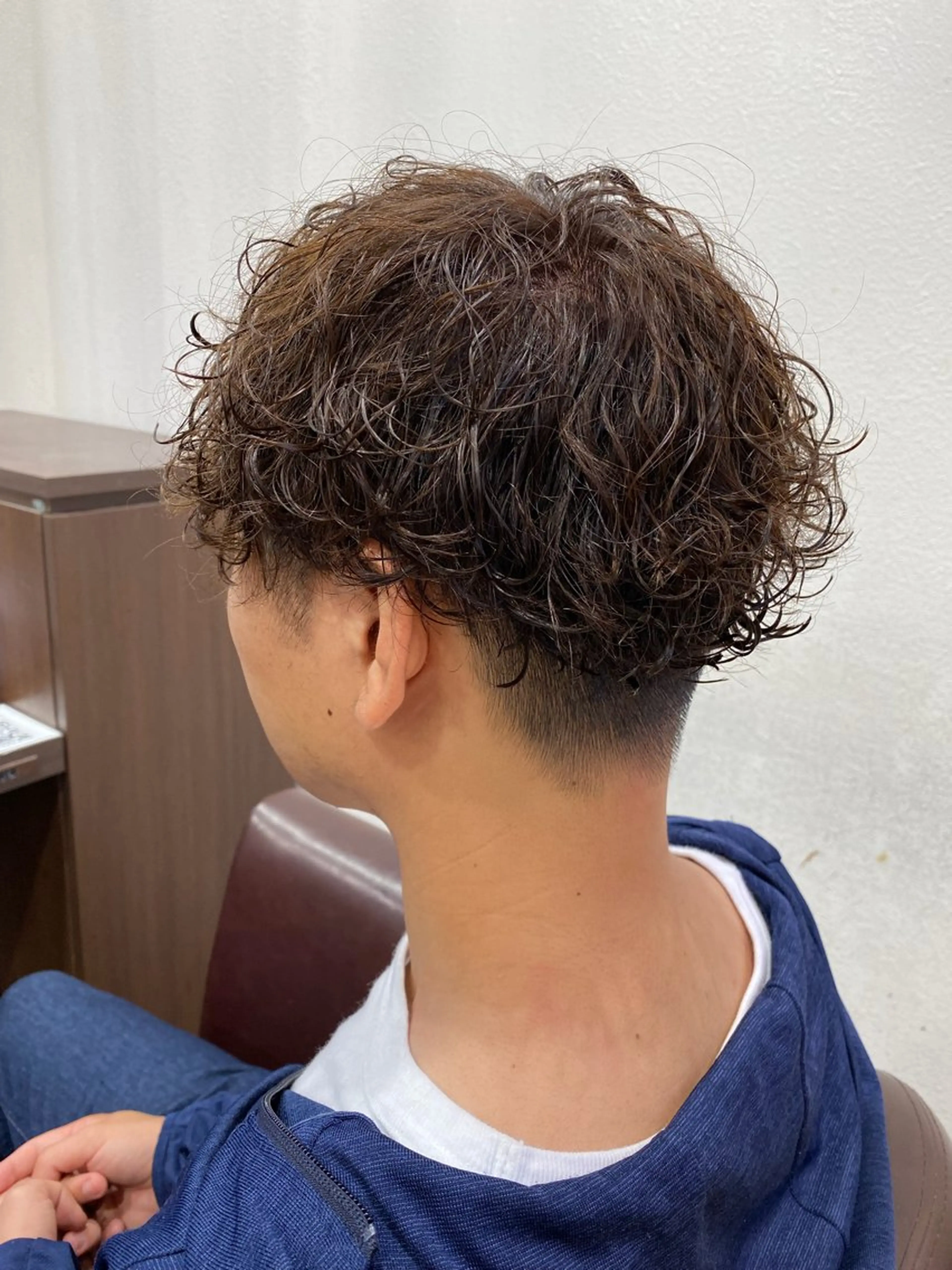 パーマ メンズ メンズパーマ ツイストスパイラルパーマ スパイラルパーマ カット パーマ 仲井 充のヘアスタイル