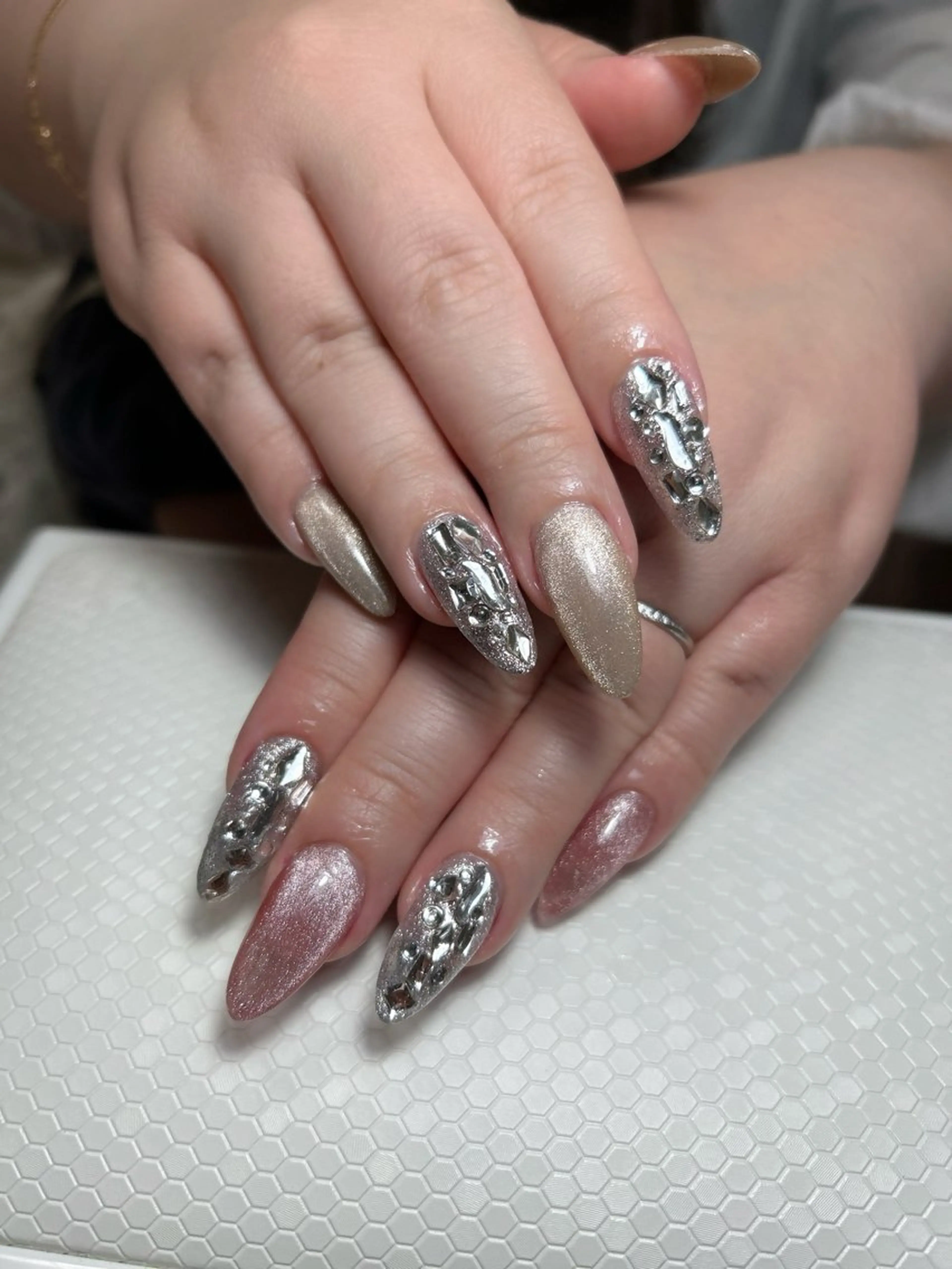 ネイル キラキラネイル Chan nailsのネイルデザイン