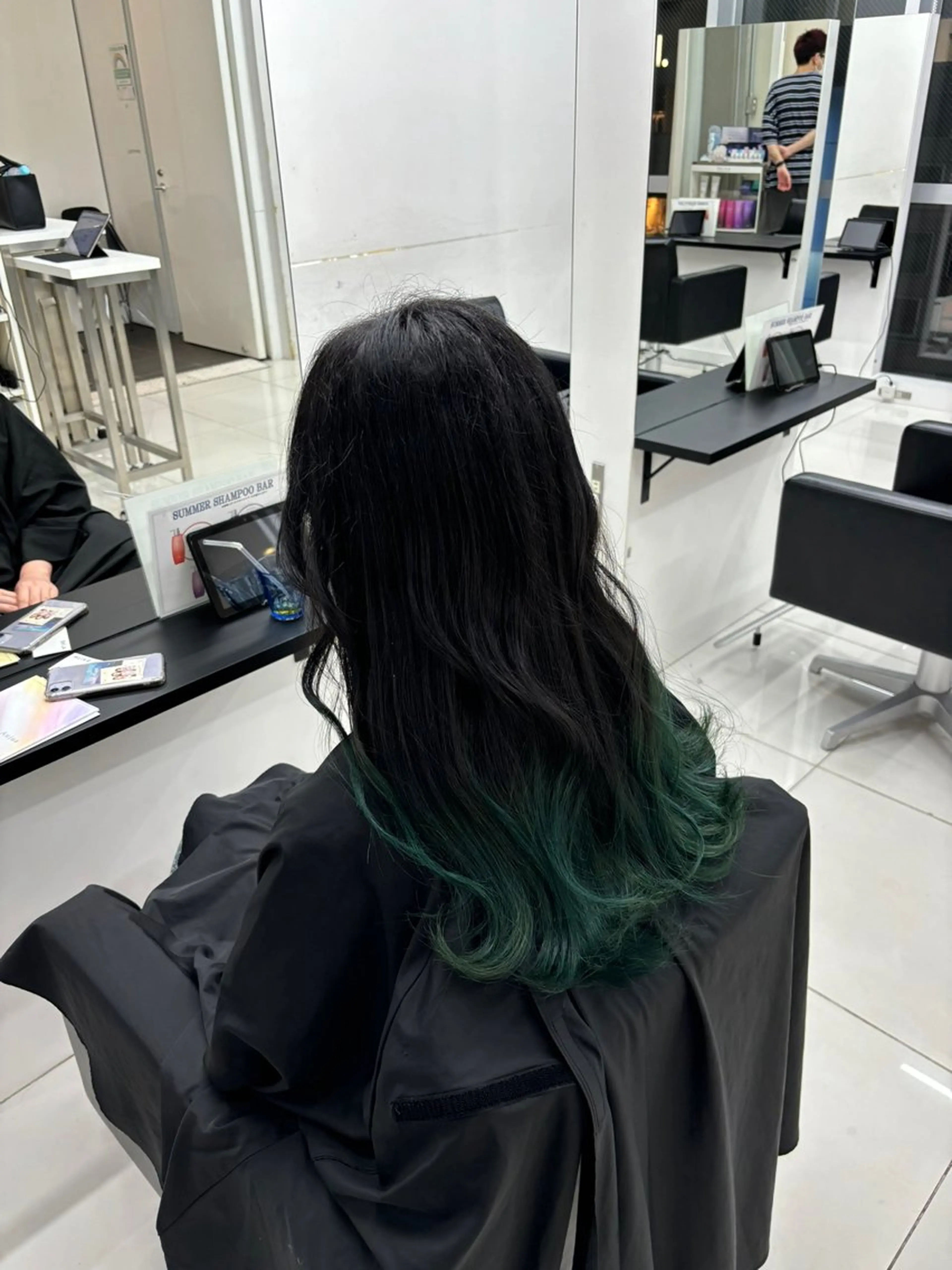 ミディアム カラー ヘアカラー トリートメント ⭐️無料！カット モデル募集⭐️夕貴のヘアスタイル