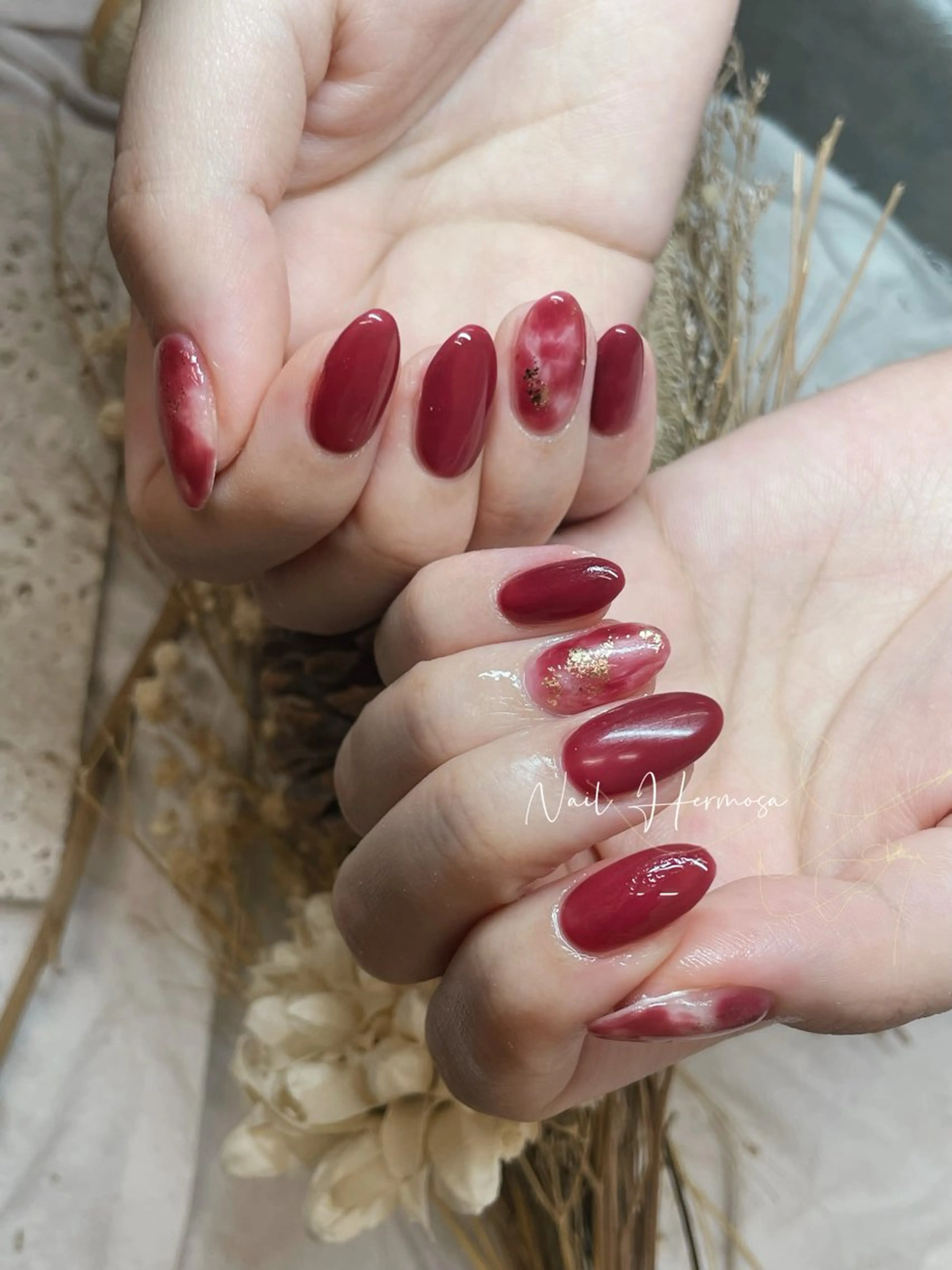 ネイル 長さ出し フラッシュネイル フットネイル ジェルネイル マグネットネイル ハンドネイル ネイル エルモサのネイルデザイン