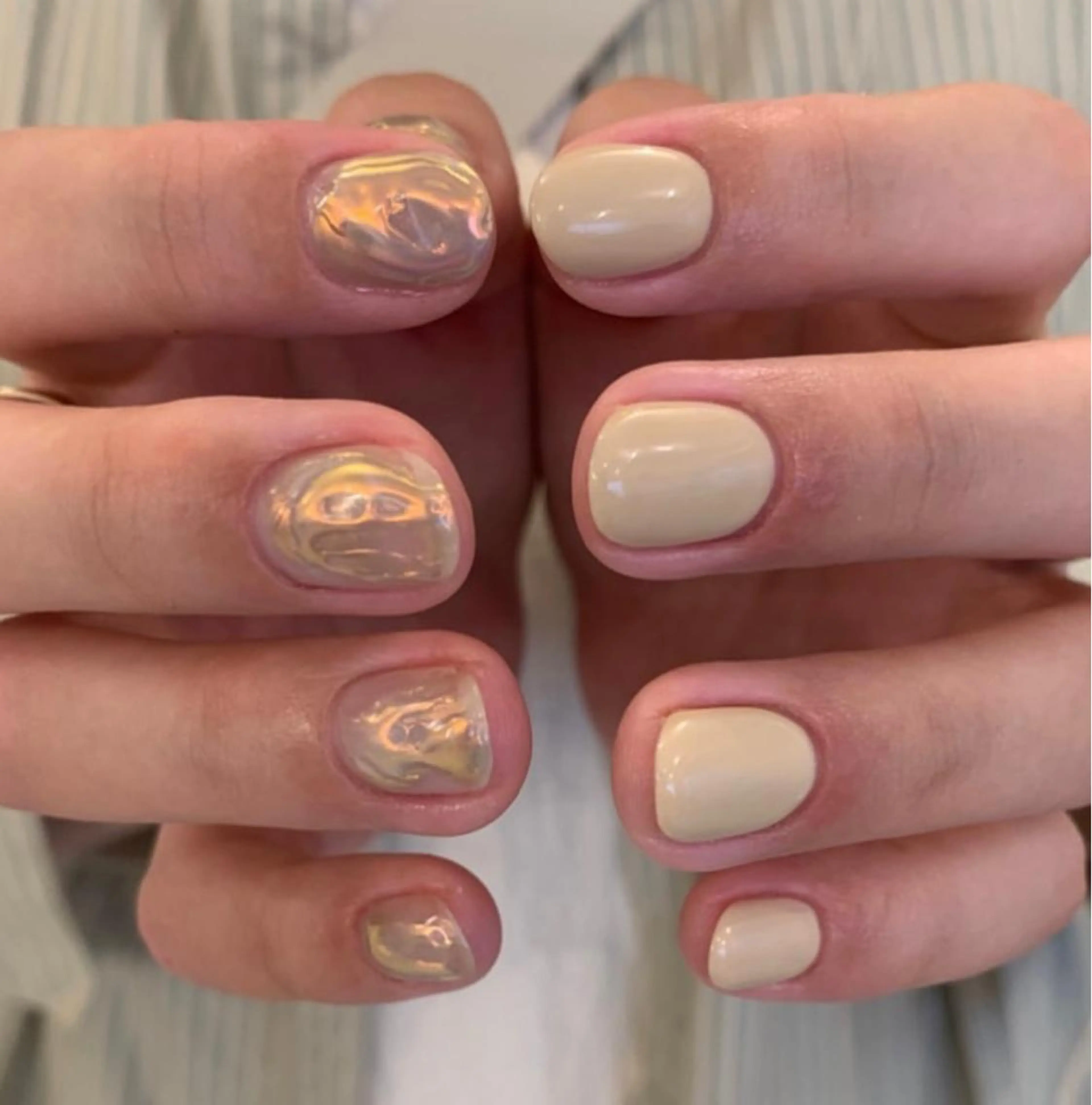 ネイル ニュアンスネイル ハンドネイル ハンドケア Atelier Ariのネイルデザイン