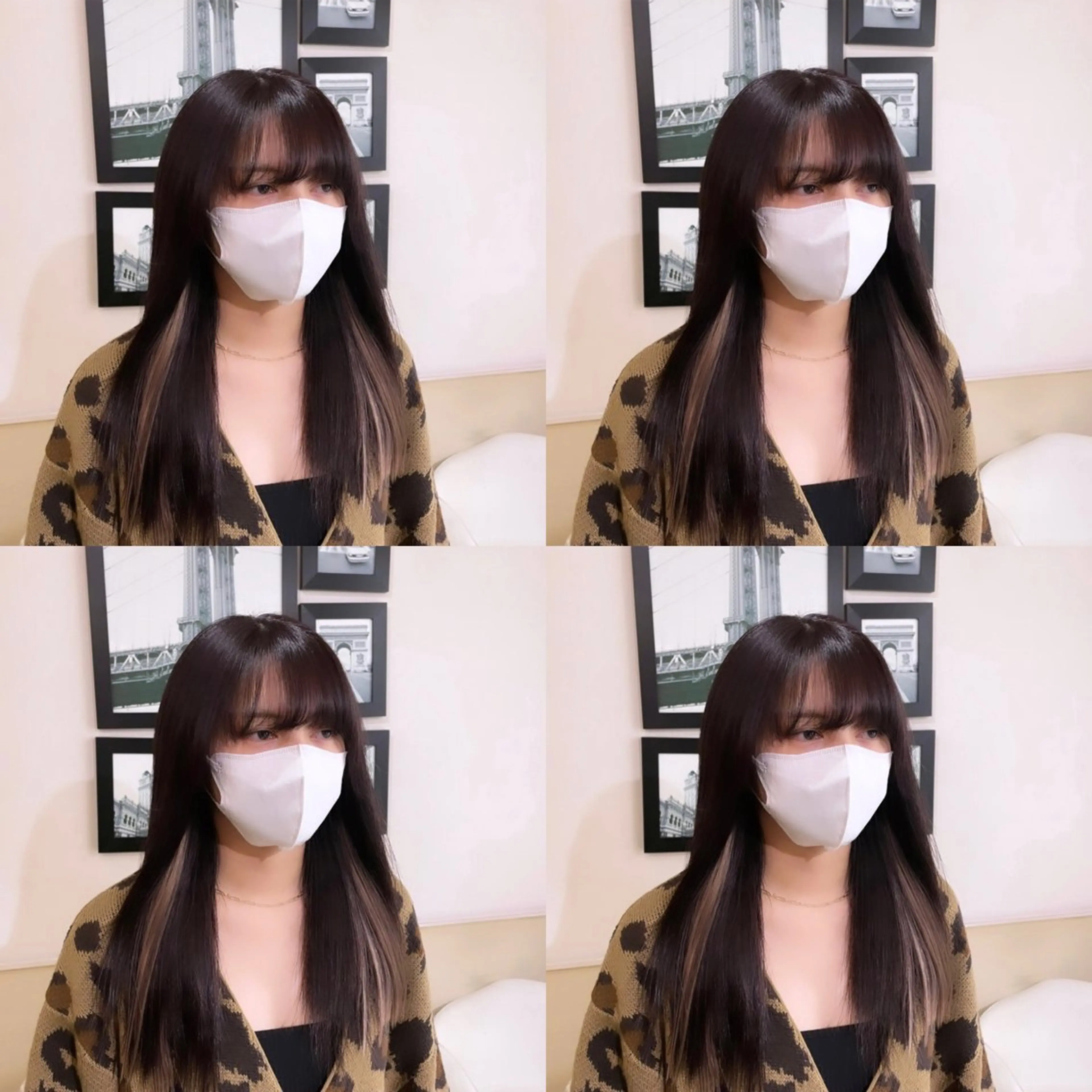 ロング カラー シールエクステ イヤリングカラー エクステ 🌟トップデザイナー 高橋🌟のヘアスタイル