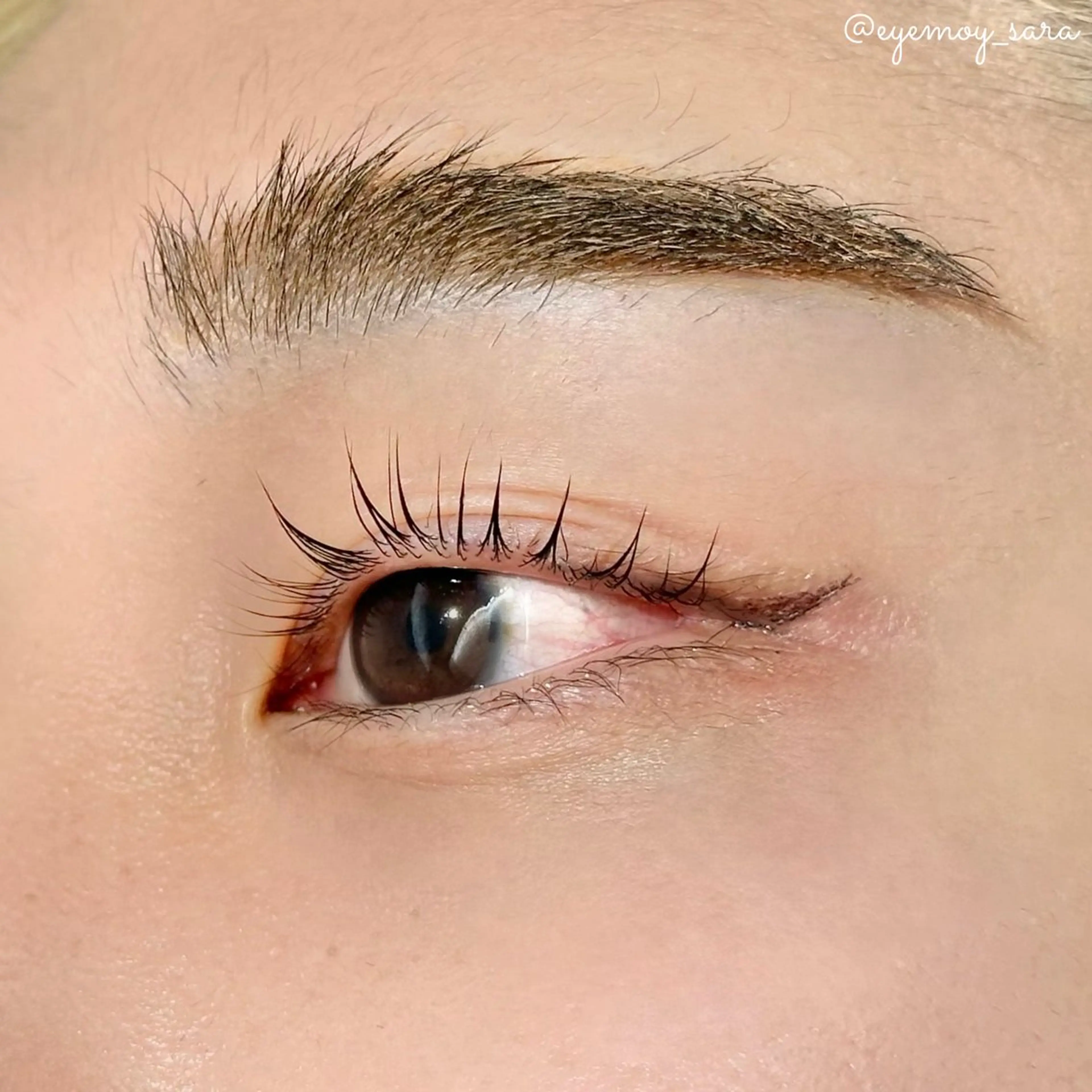 メンズ マツエク・マツパ メンズパーマ ケラチンラッシュリフト 束感まつ毛 パリジェンヌラッシュリフト まつげパーマ マツパ sara 🌙のマツエク・マツパデザイン